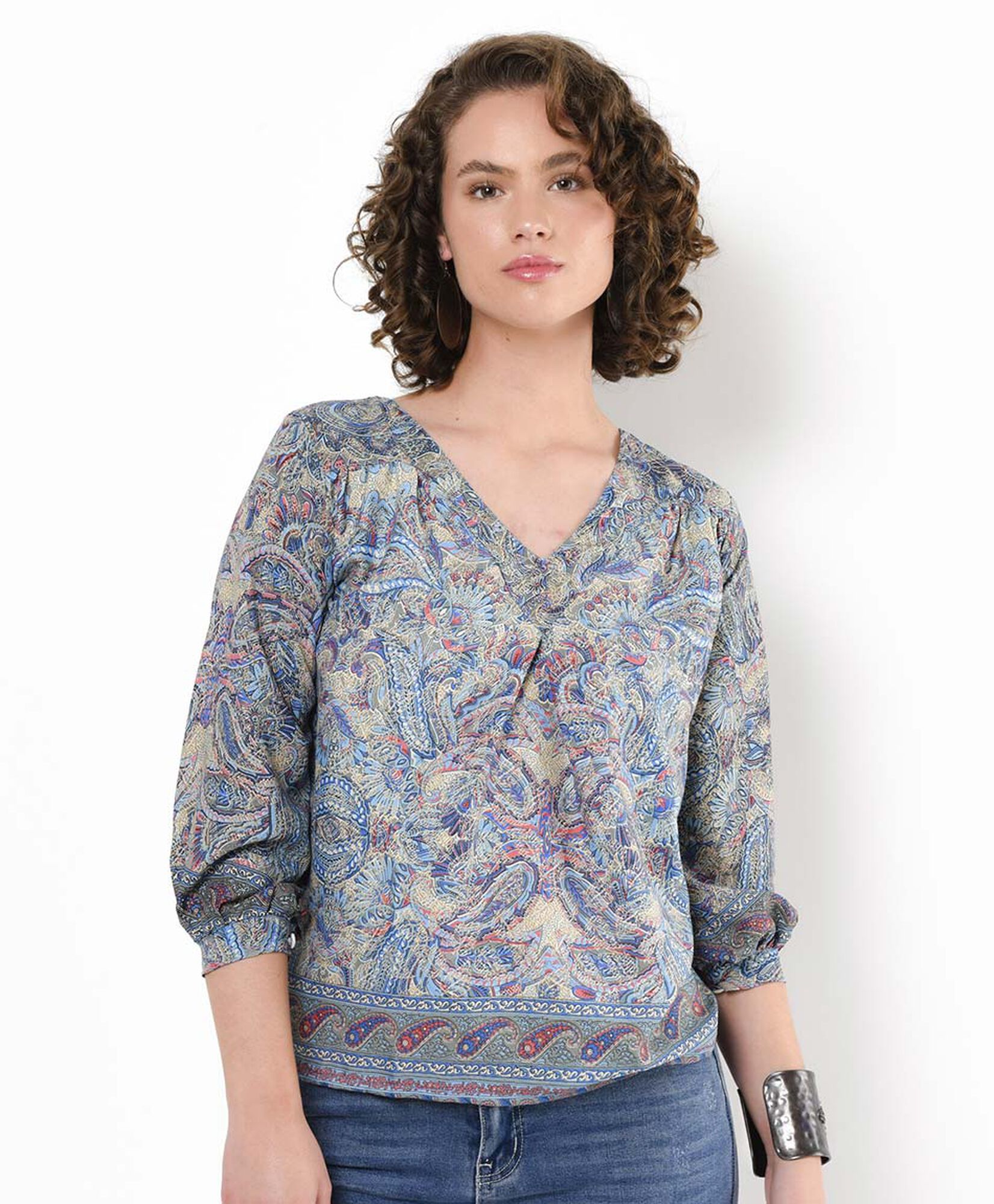 Blusa mujer estampada Blusa mujer estampada