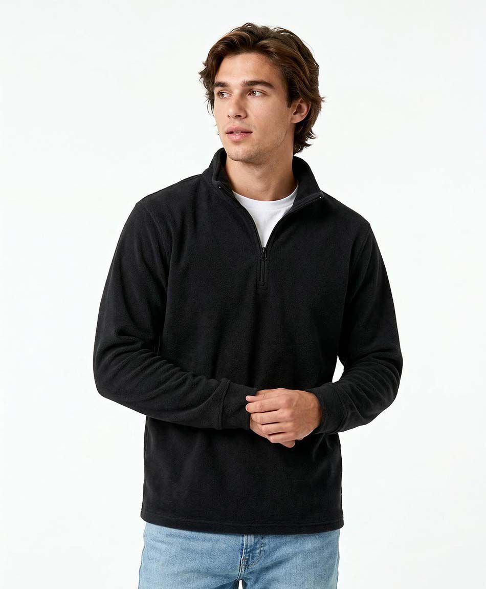 Poler&oacute;n hombre outdoor medio cierre