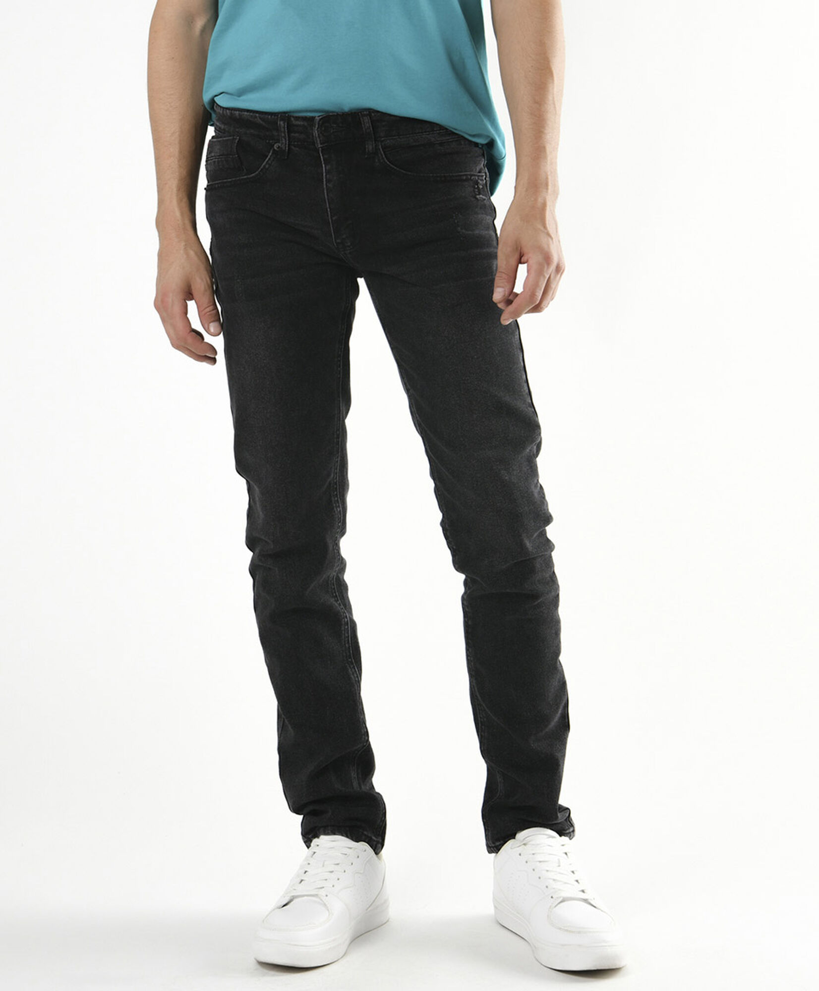 Jeans hombre super skinny fit negro Jeans hombre super skinny fit negro