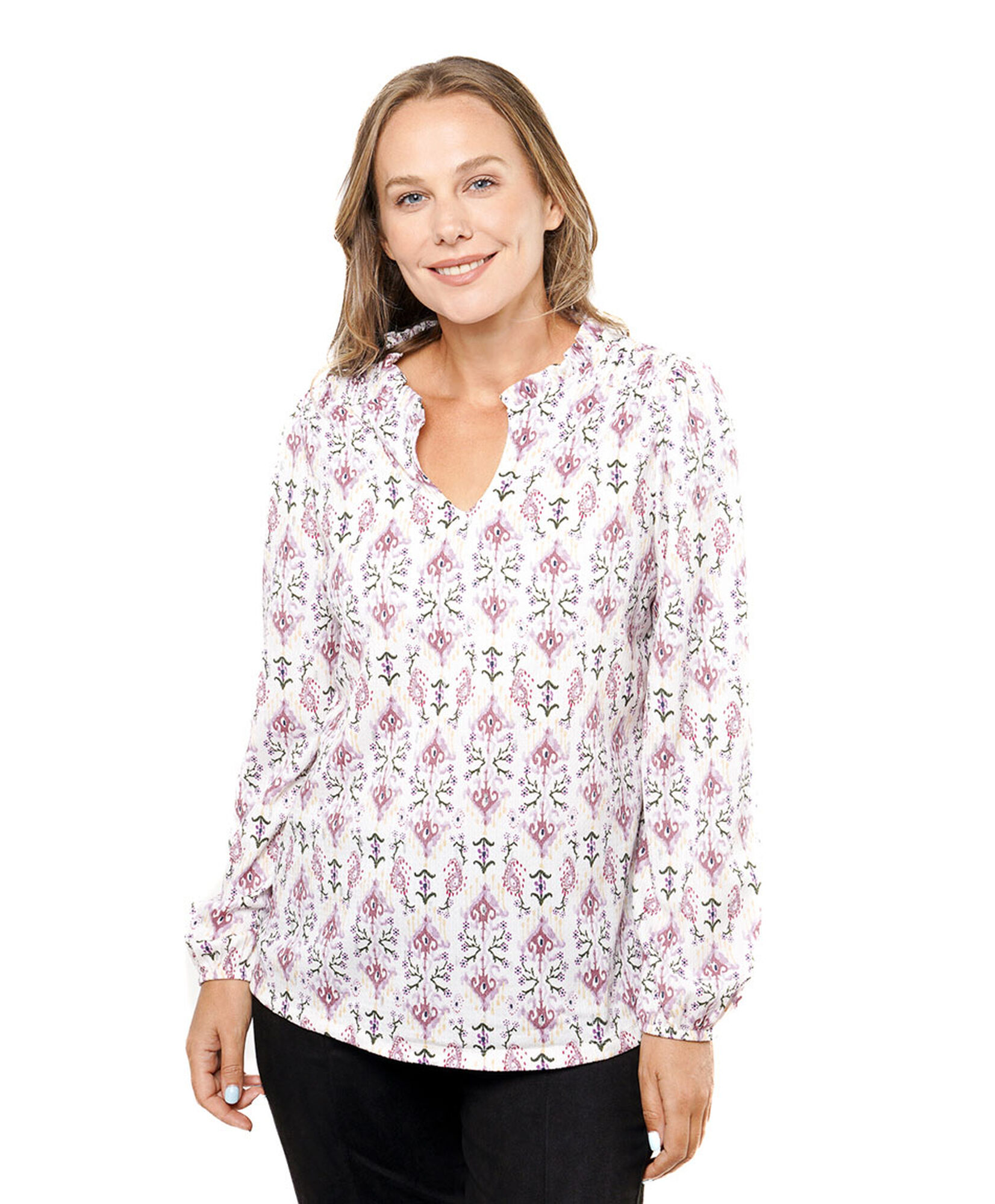 Polera mujer print mix foil Polera mujer print mix foil