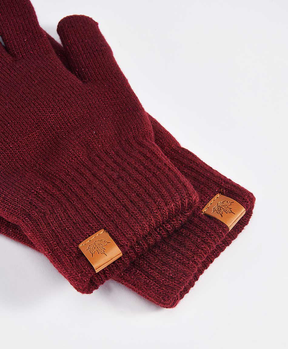 Guantes mujer lurex