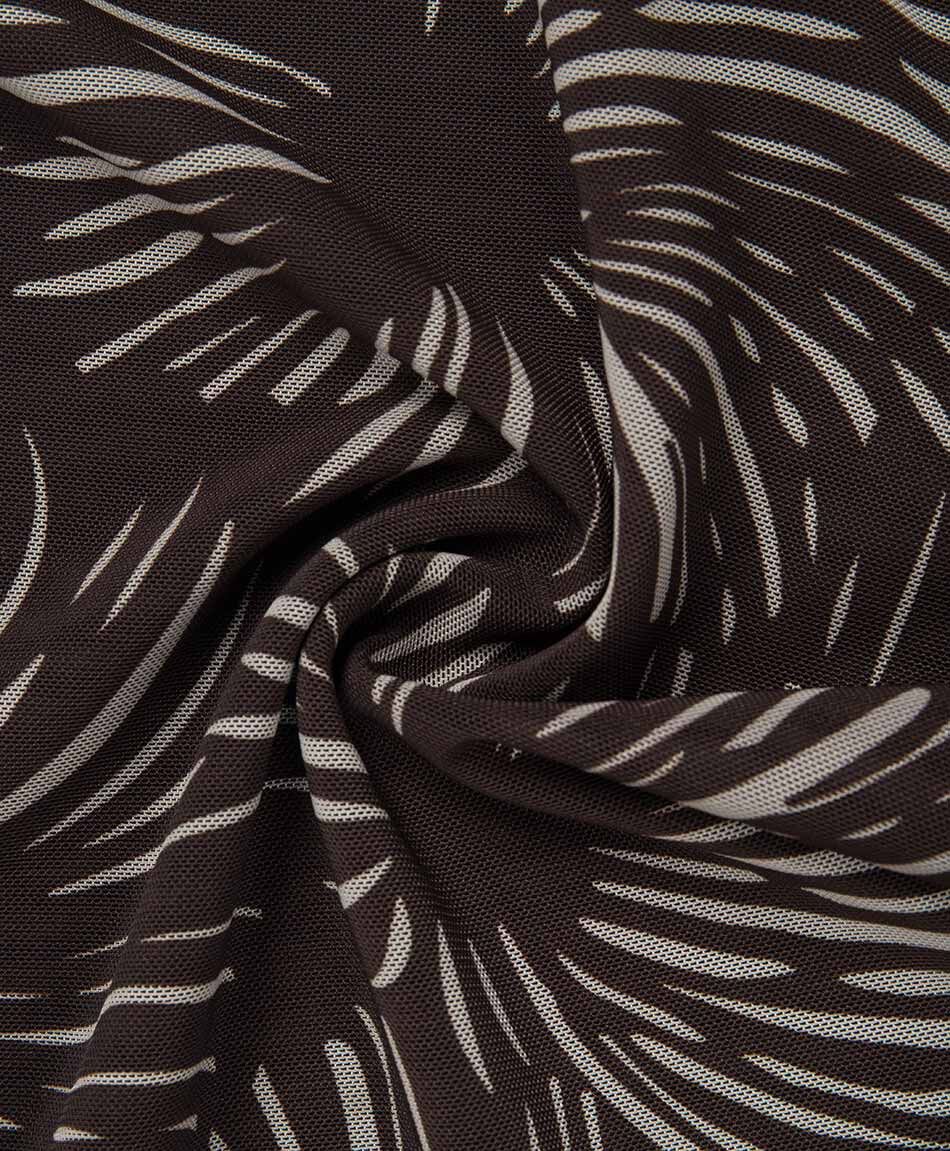 Polera mujer top asim&eacute;trica accesorio
