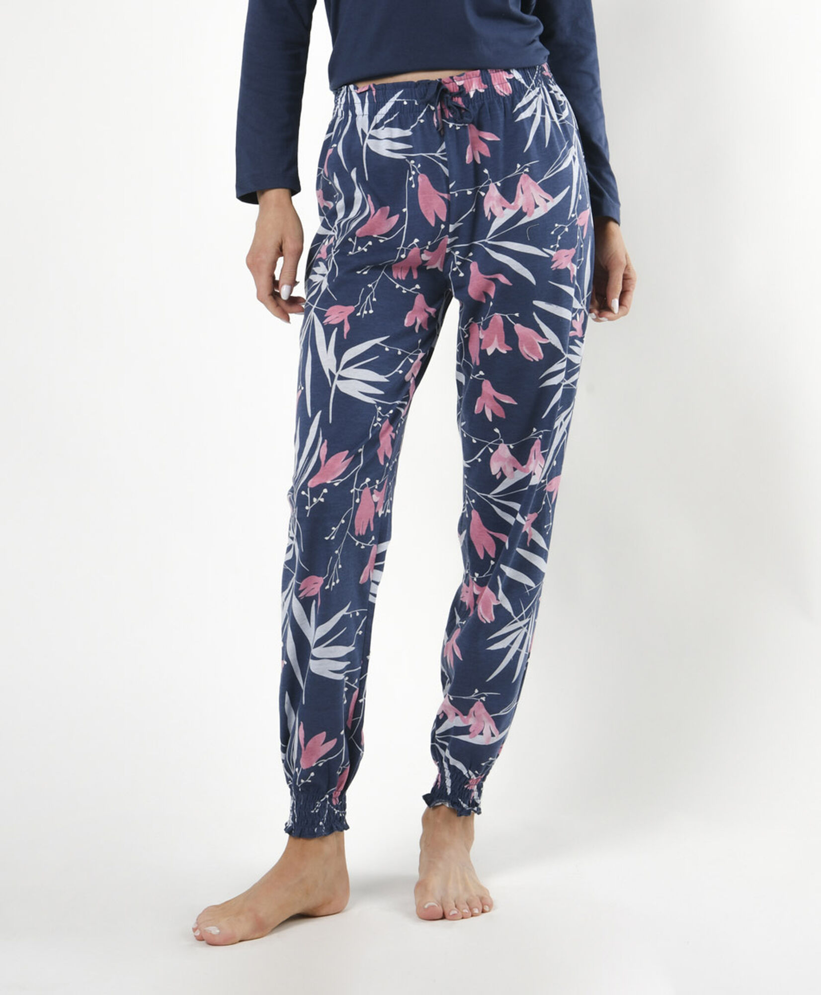 Pijama mujer floreado azul Pijama mujer floreado azul