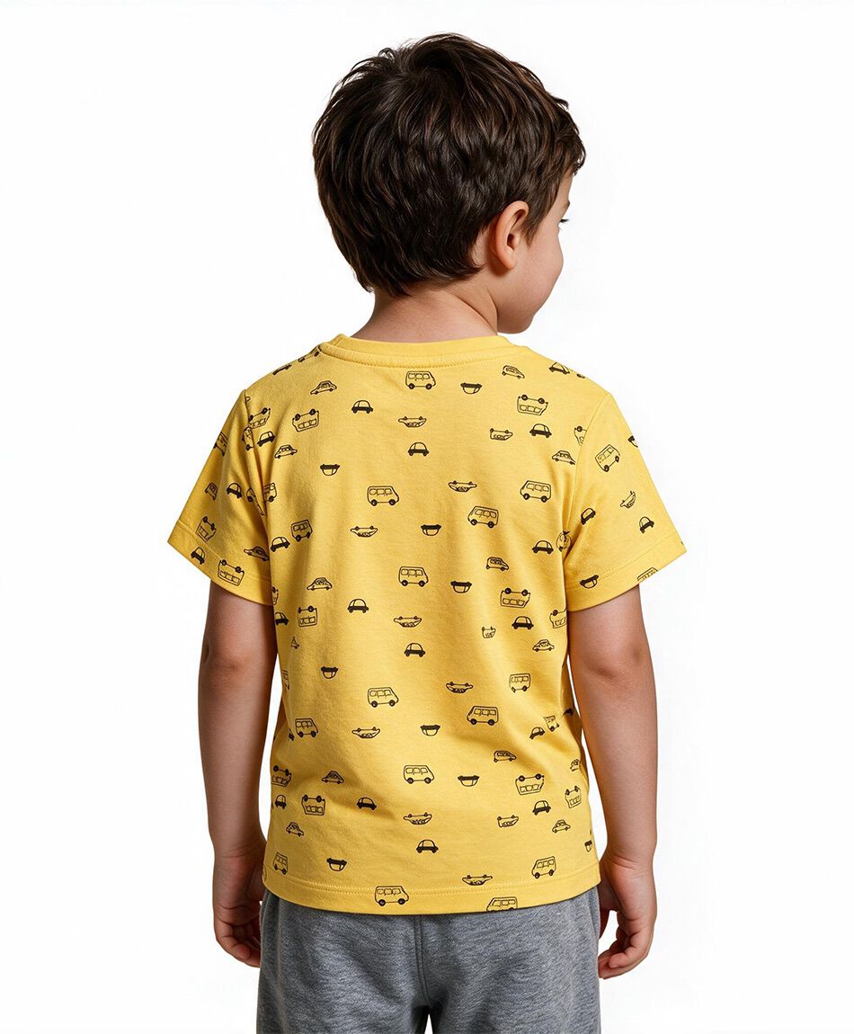 Polera beb&eacute; autitos
