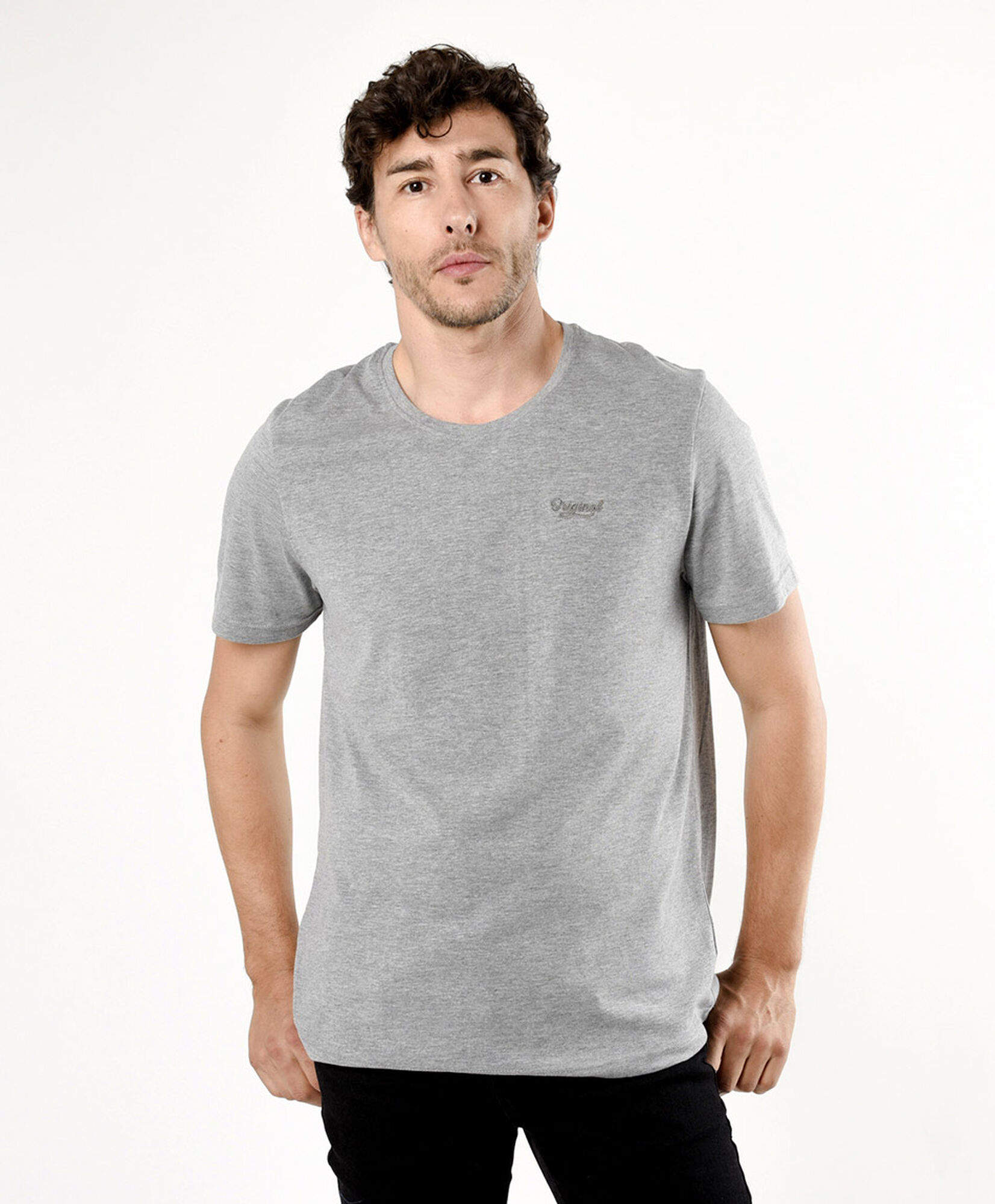 Polera hombre básica colores Polera hombre básica colores