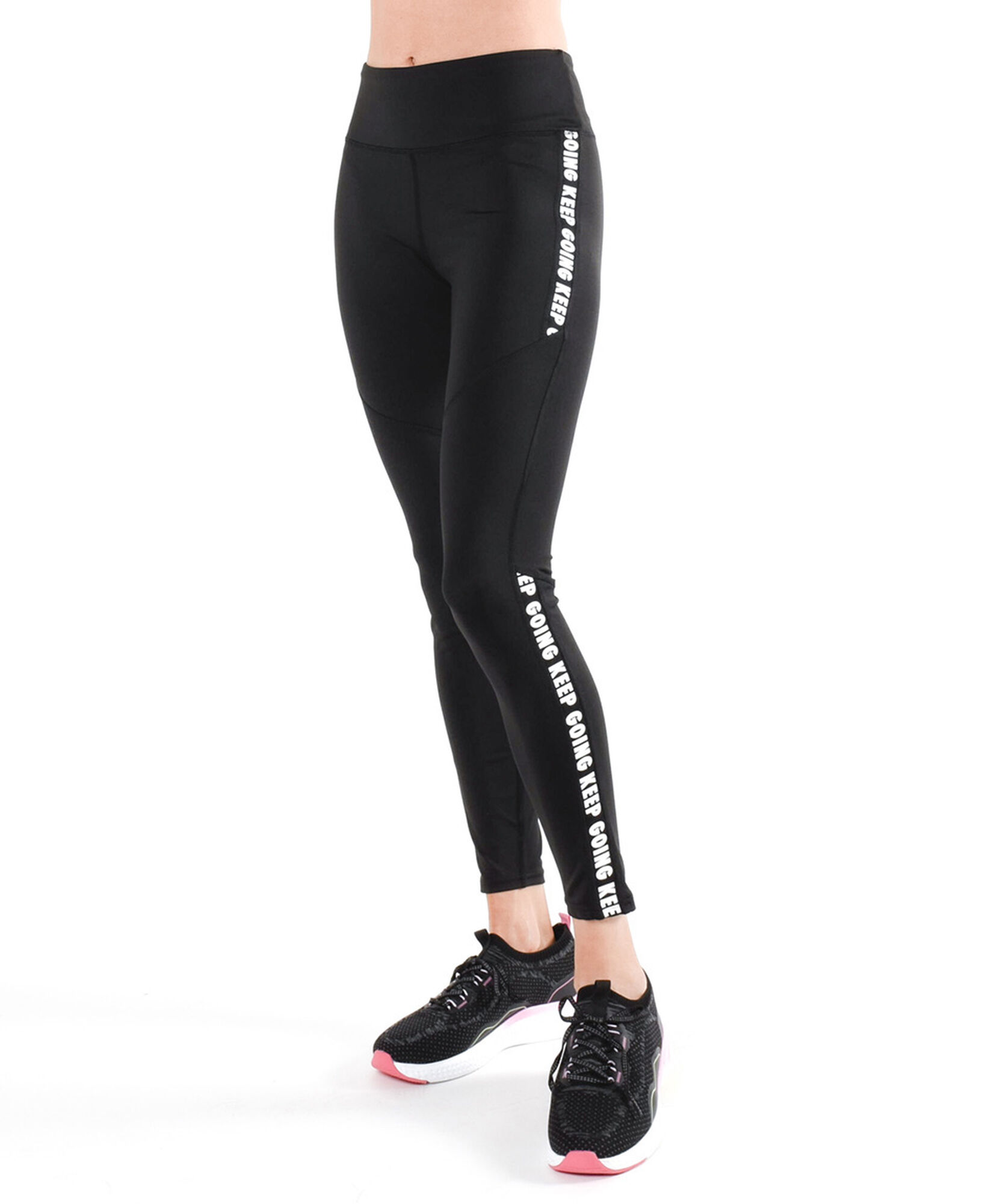 Calza deportiva mujer frase lateral Calza deportiva mujer frase lateral