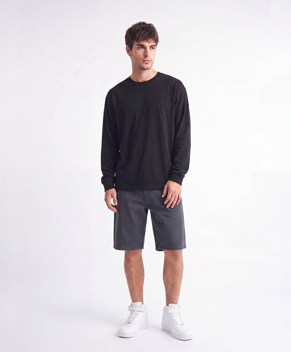 Bermuda hombre twill bolsillos