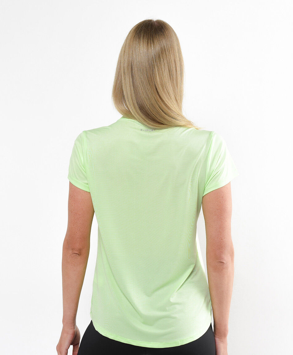 Polera deportiva mujer green