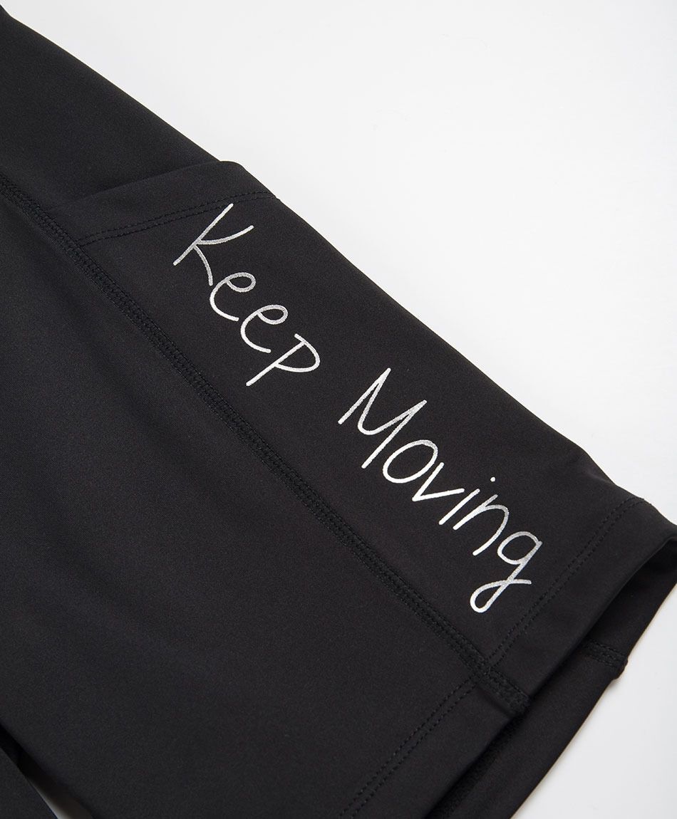 Short deportivo mujer biker frase