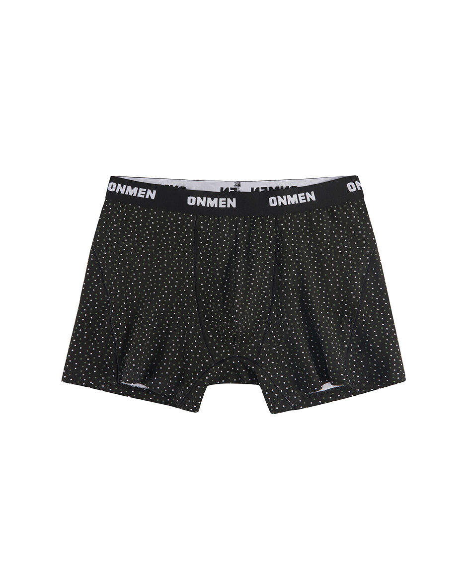 Pack 2 boxer hombre hojas puntos