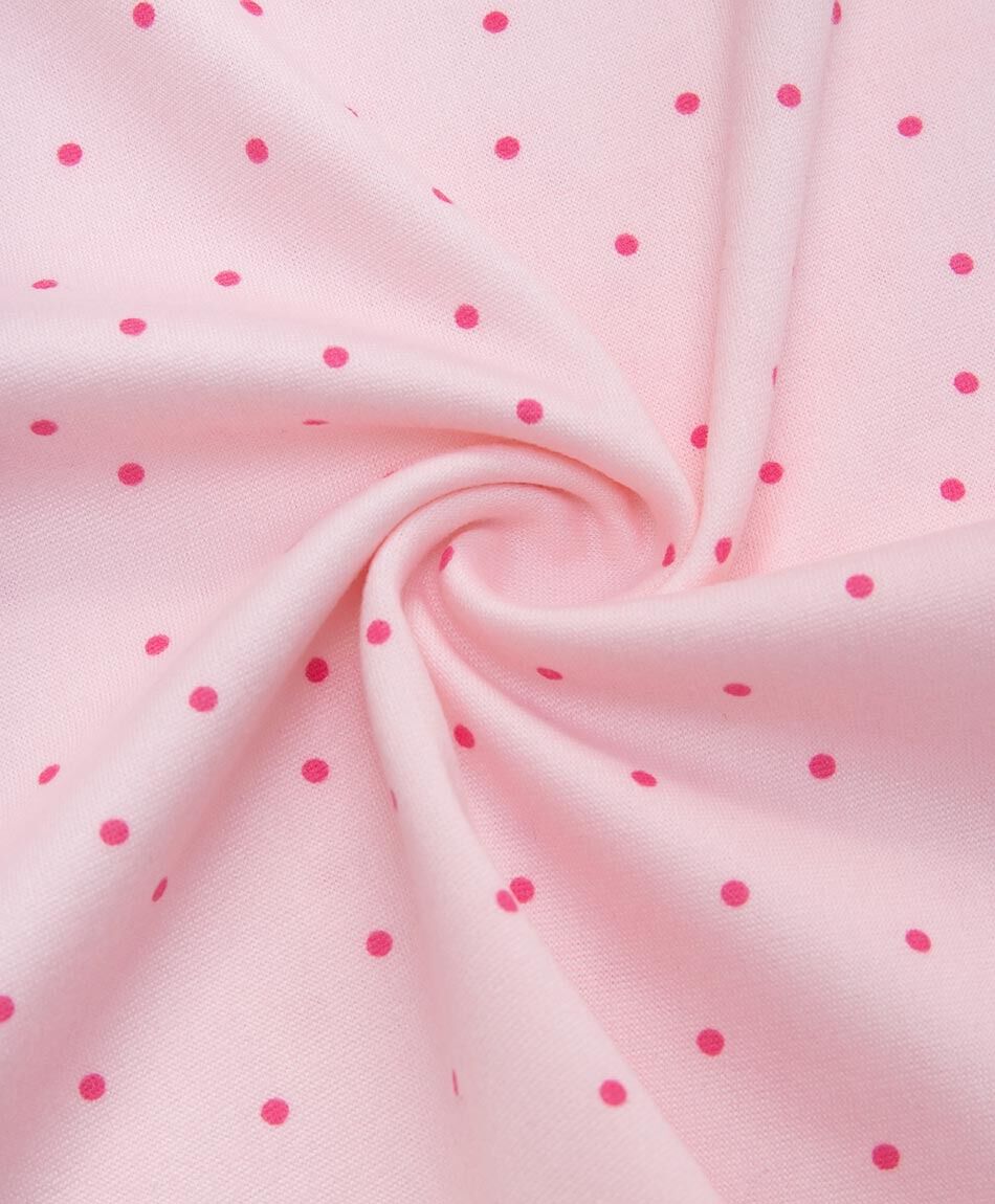 Baby doll mujer puntos rosado