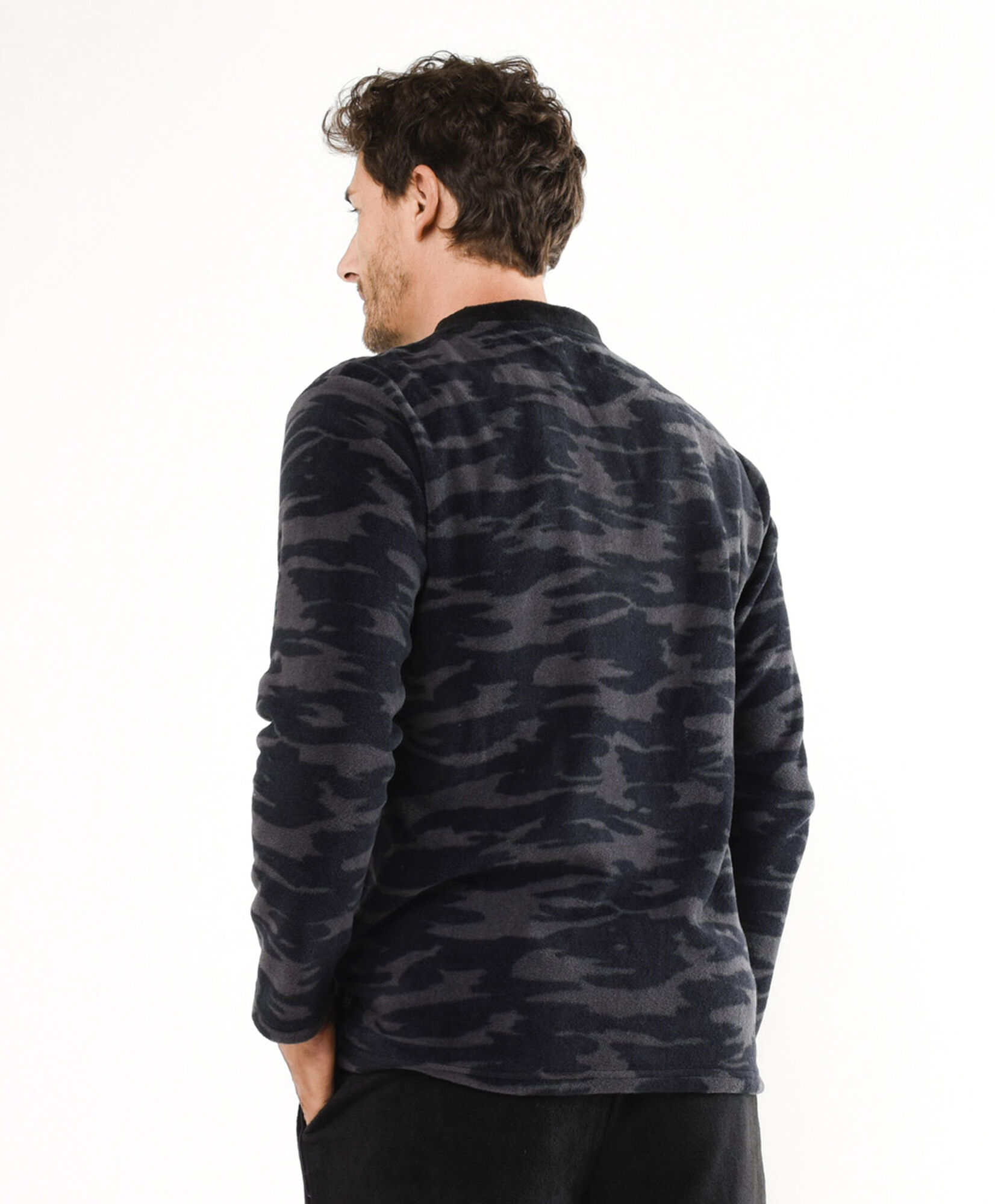Pijama hombre polar camuflaje Pijama hombre polar camuflaje