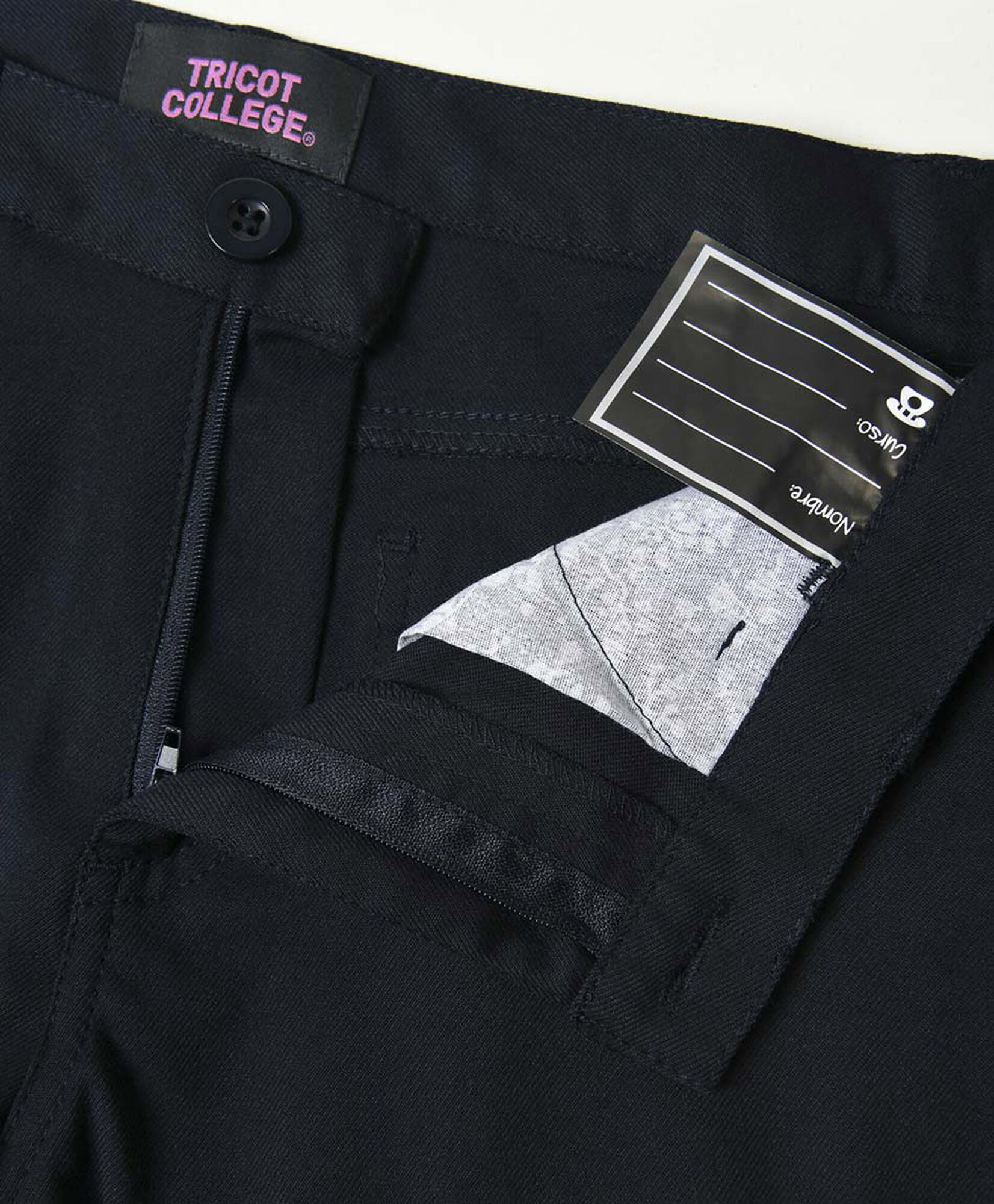 Pantalón escolar azul oscuro Pantalón escolar azul oscuro