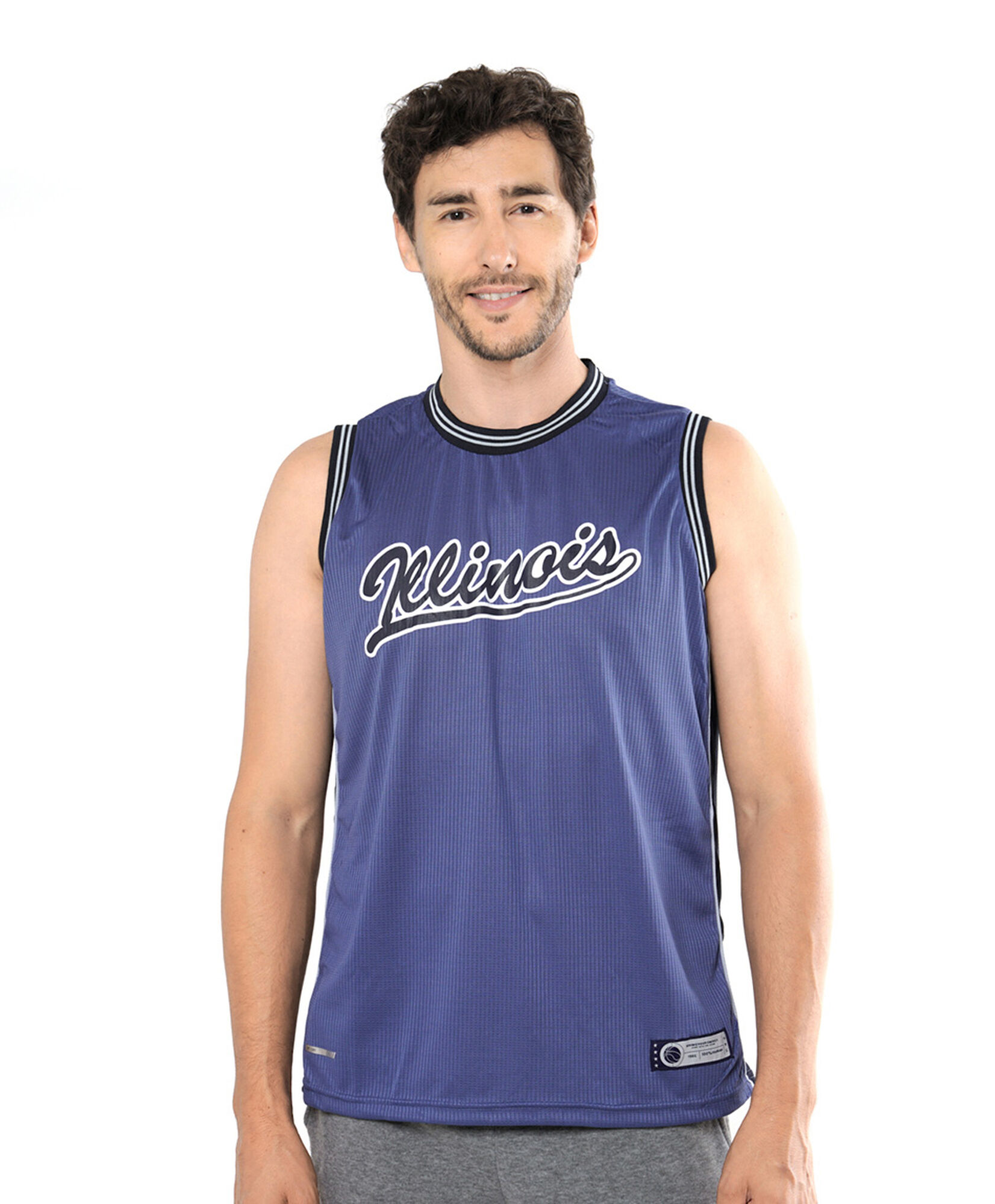 Polera deportiva hombre illinois sin mangas Polera deportiva hombre illinois sin mangas