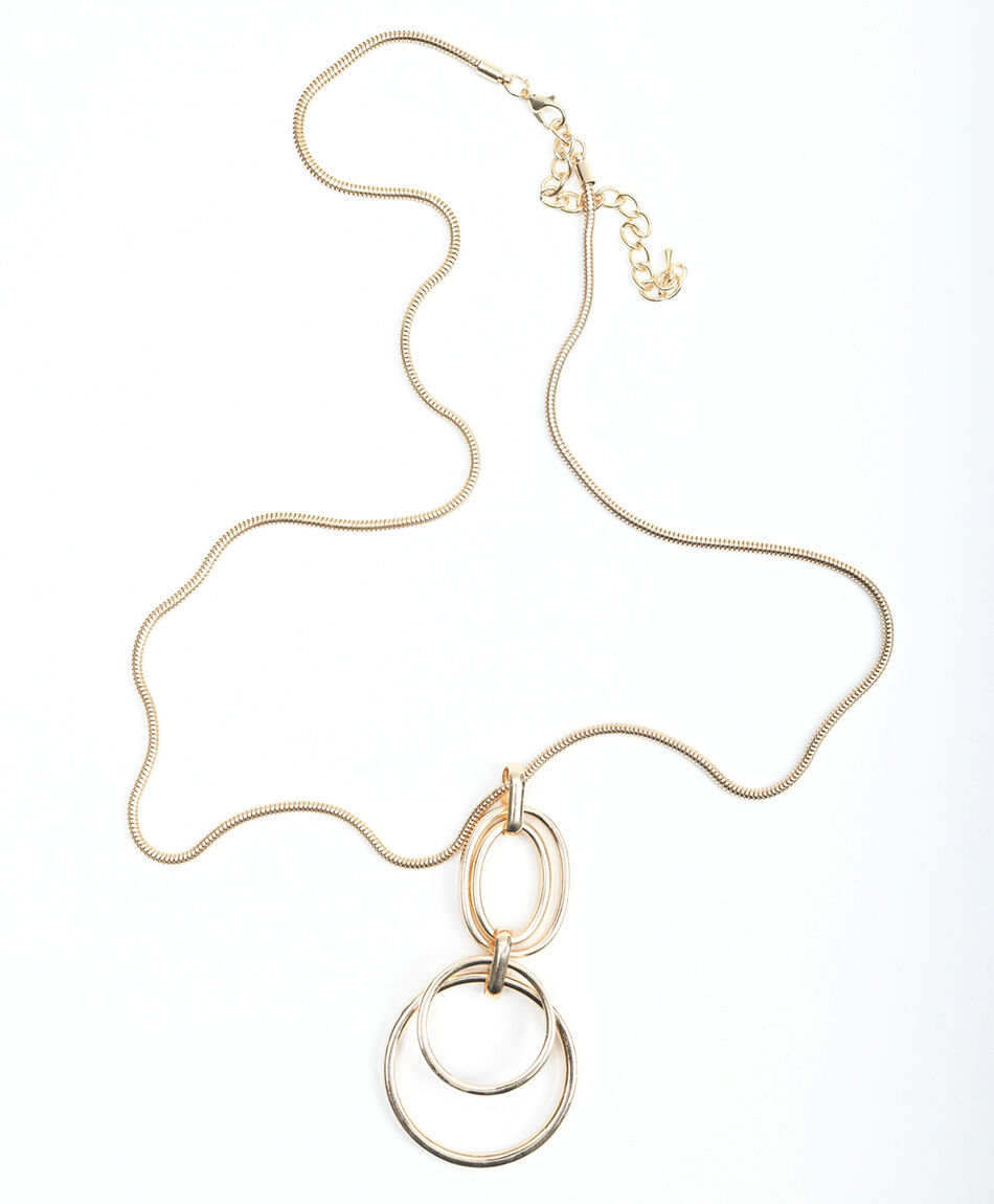 Collar mujer colgante 2 piezas