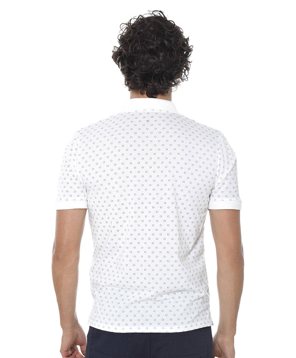 Polera cuello polo