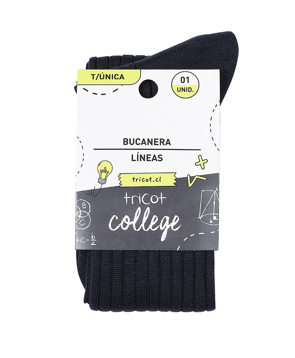 Bucanera escolar dise&ntilde;o lineas navy