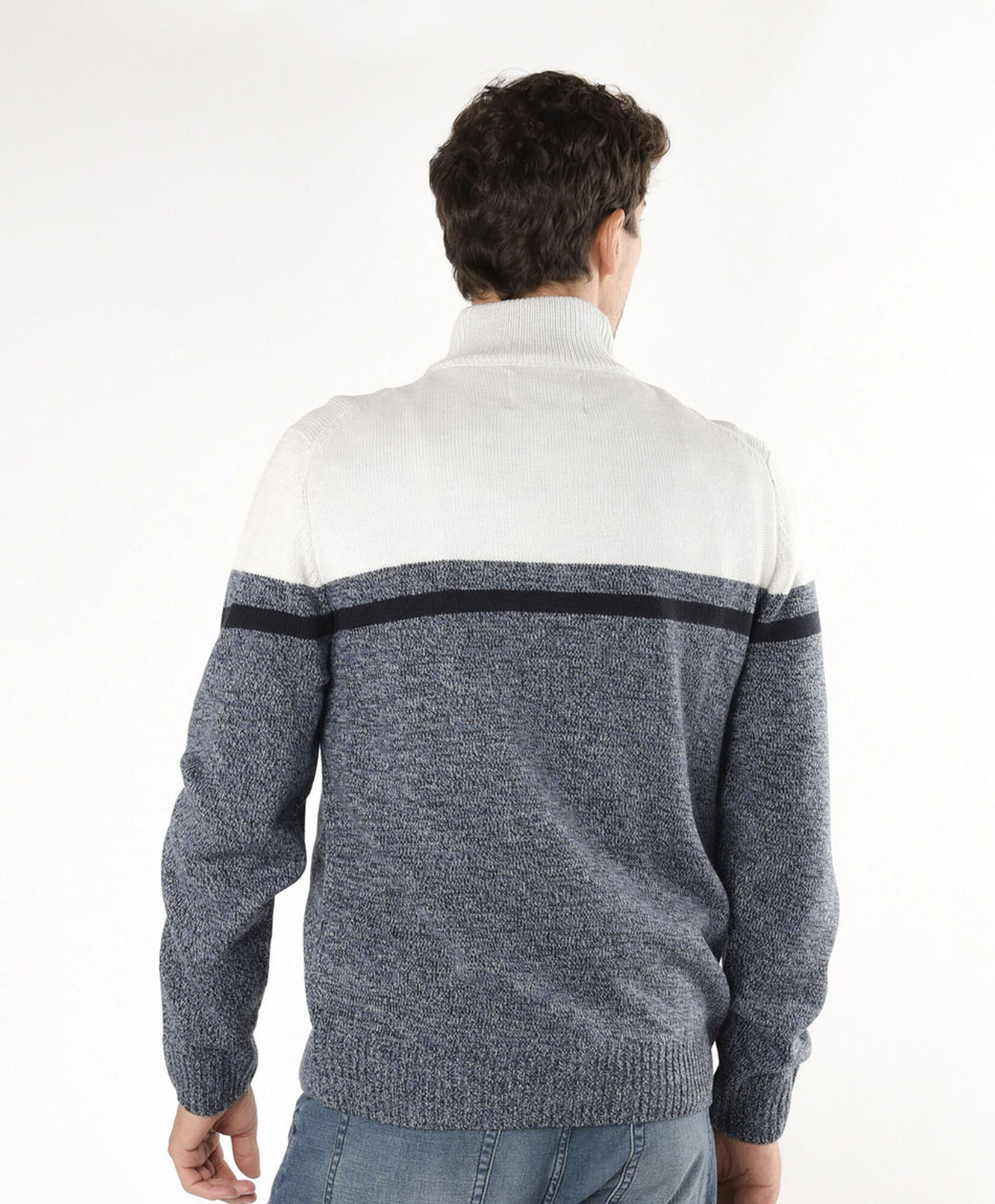 Sweater hombre tricolor Sweater hombre tricolor