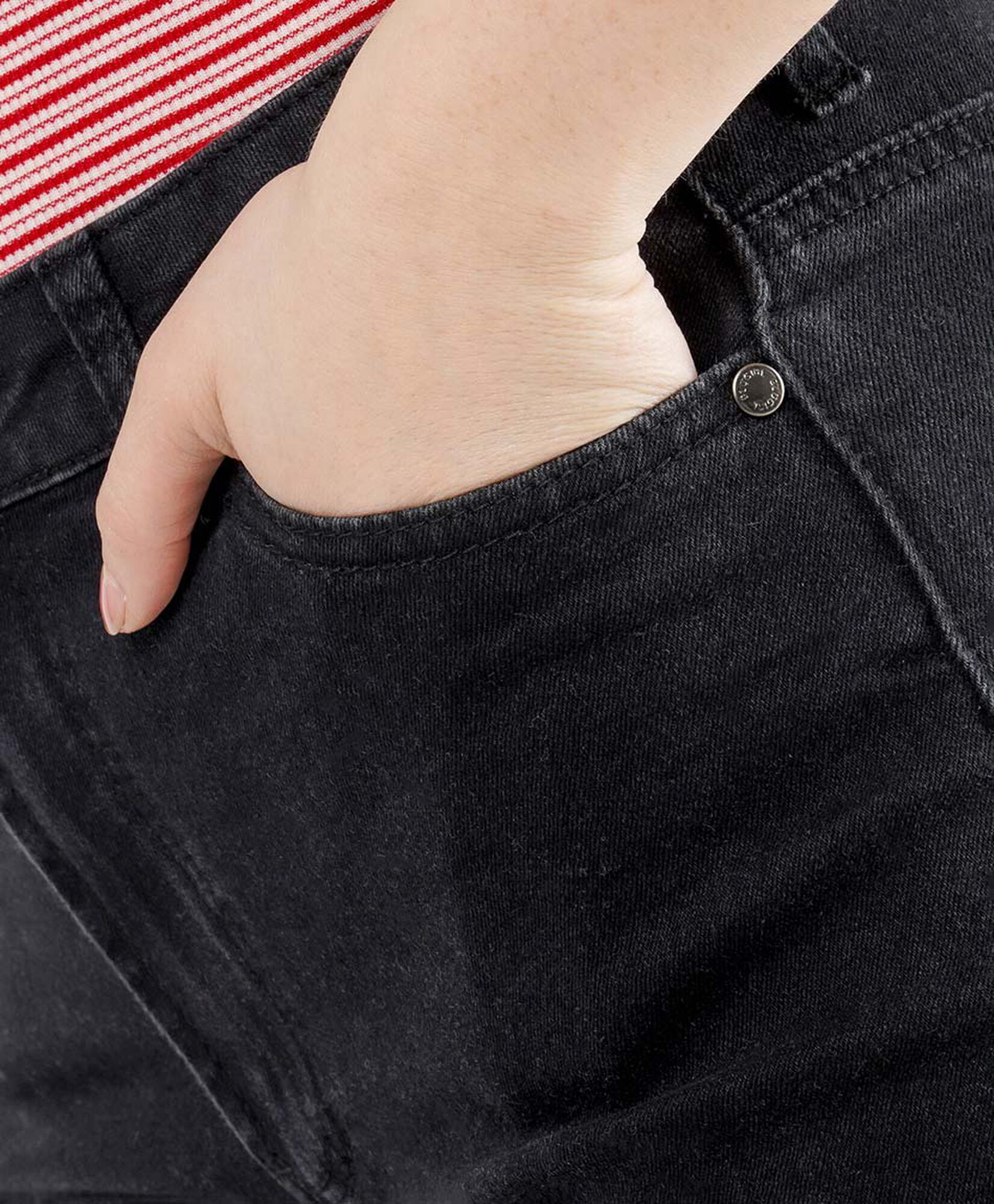Jeans mujer liso negro wide Jeans mujer liso negro wide