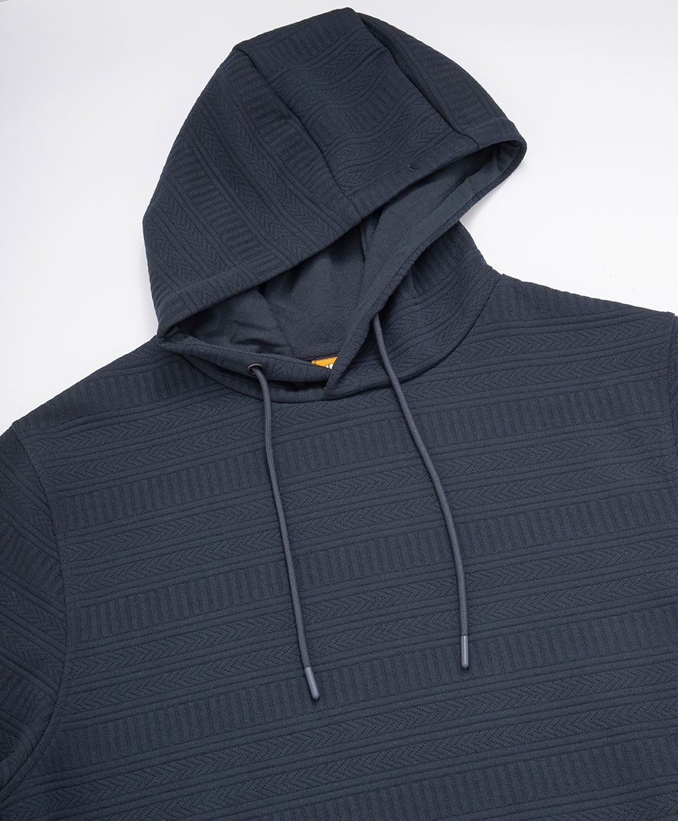 Poler&oacute;n hombre con capucha navy
