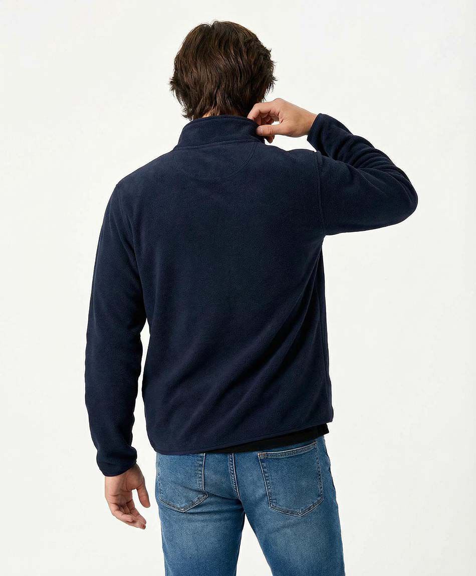 Chaqueta hombre forrada con coral fleece