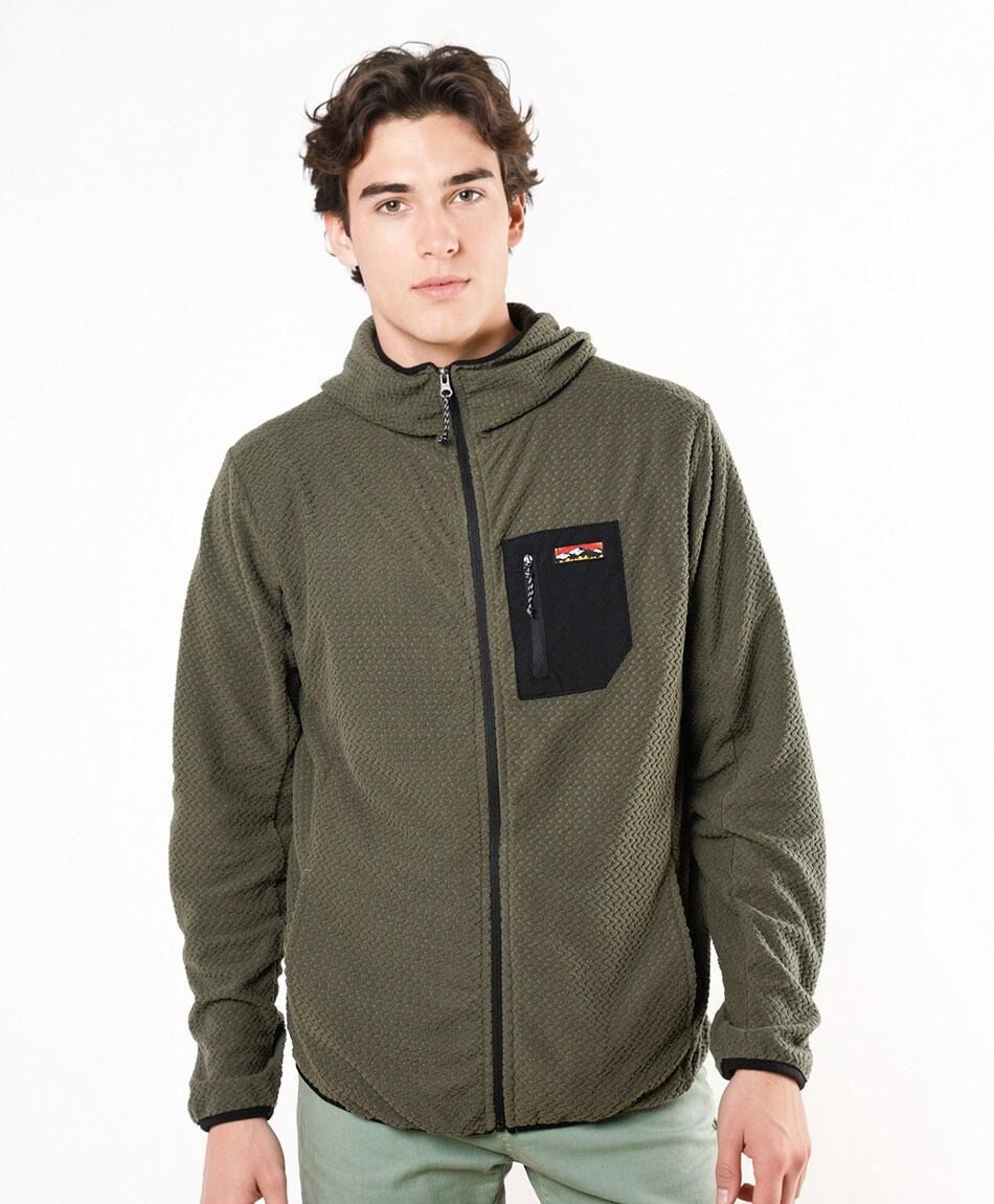 Poler&oacute;n hombre outdoor textura