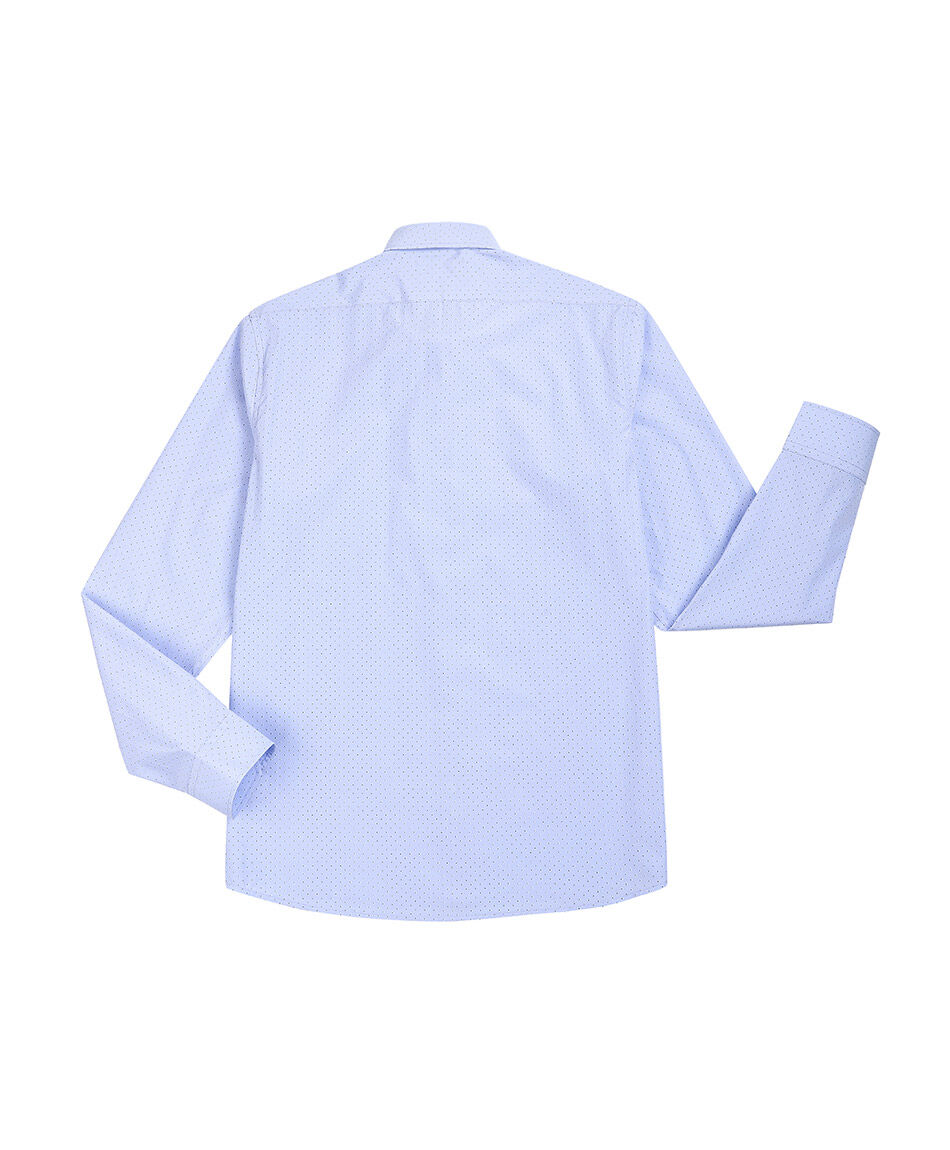 Camisa hombre dise&ntilde;o formal celeste