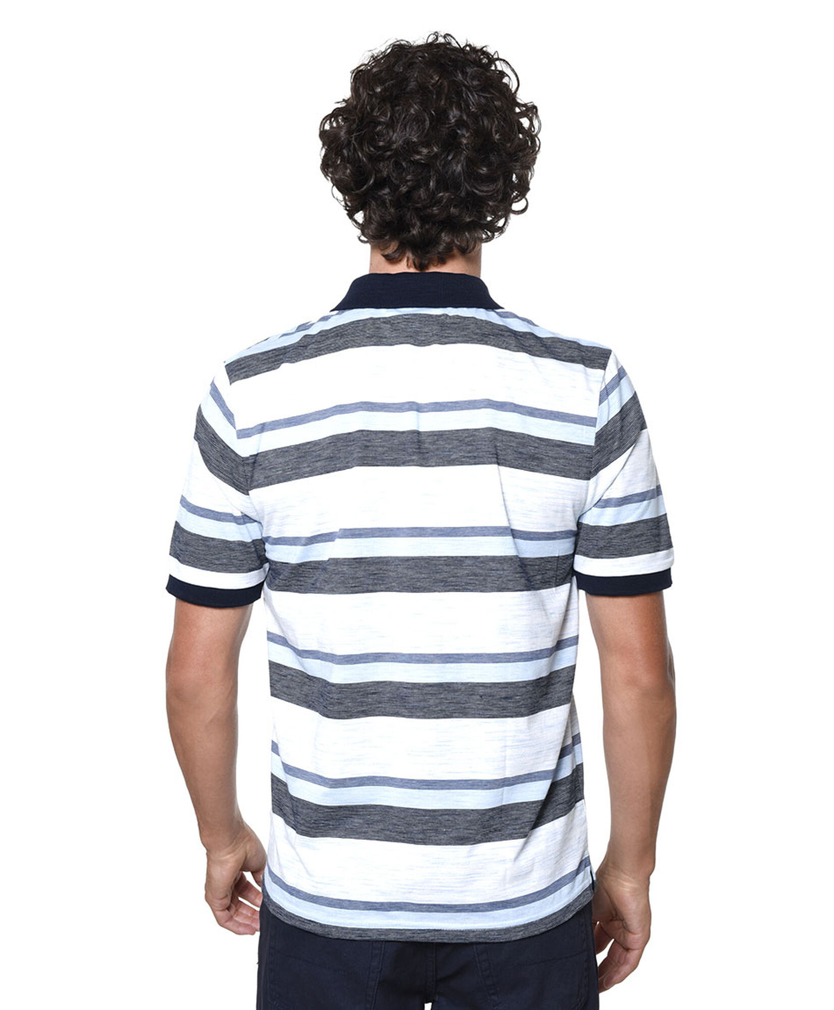 Polera polo rayas Polera polo rayas