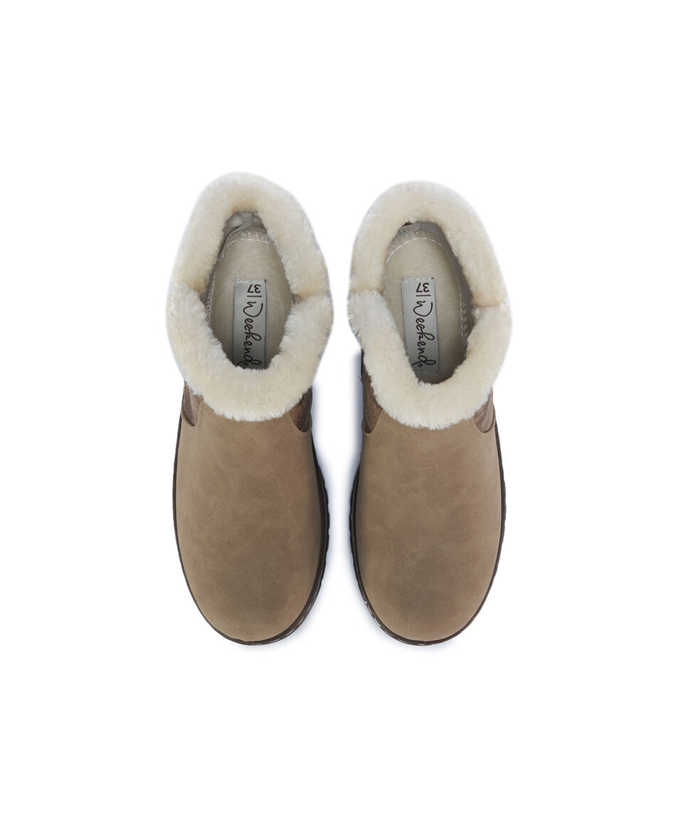 Bot&iacute;n mujer warm jaspeado