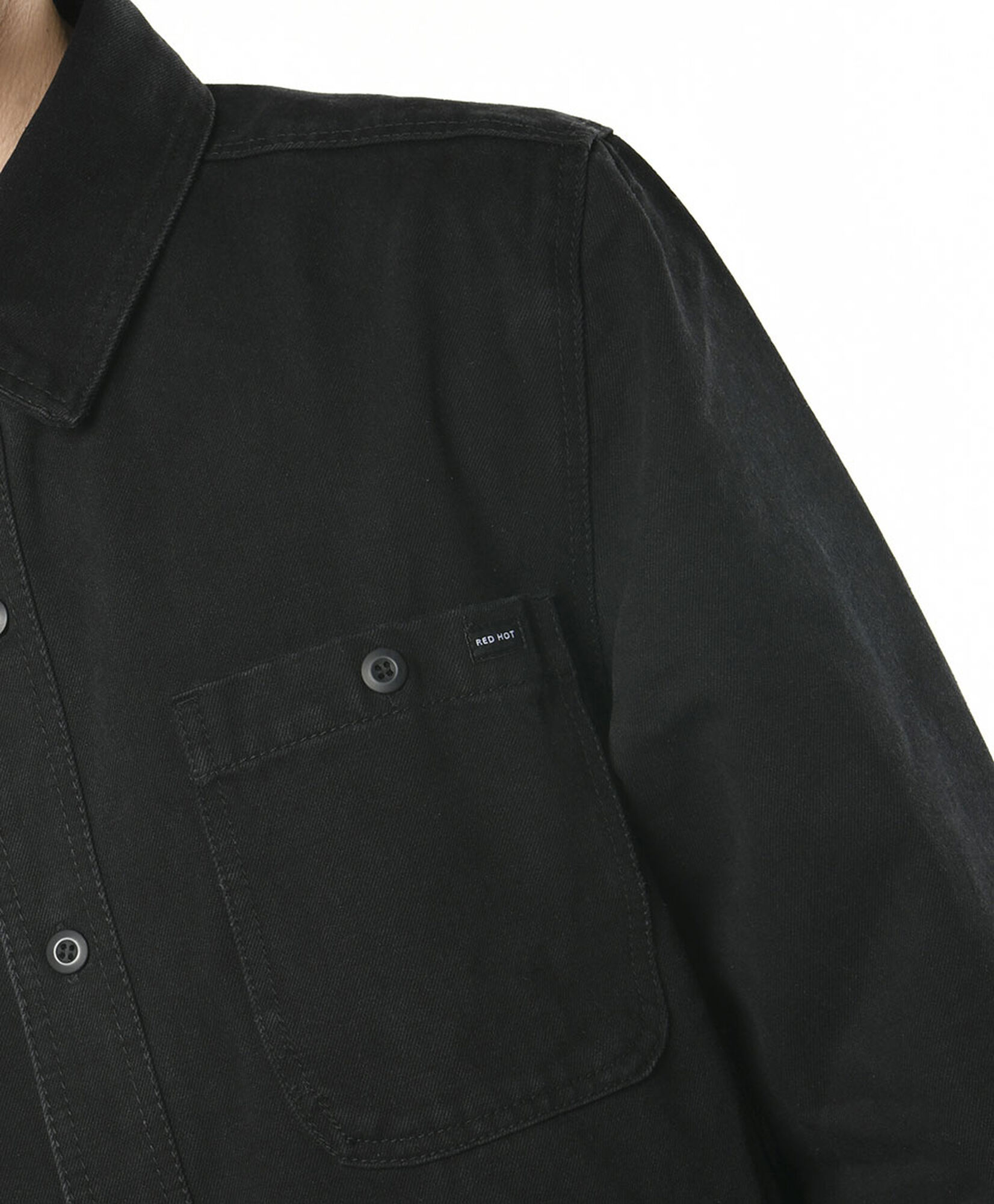 Chaqueta hombre denim negra Chaqueta hombre denim negra