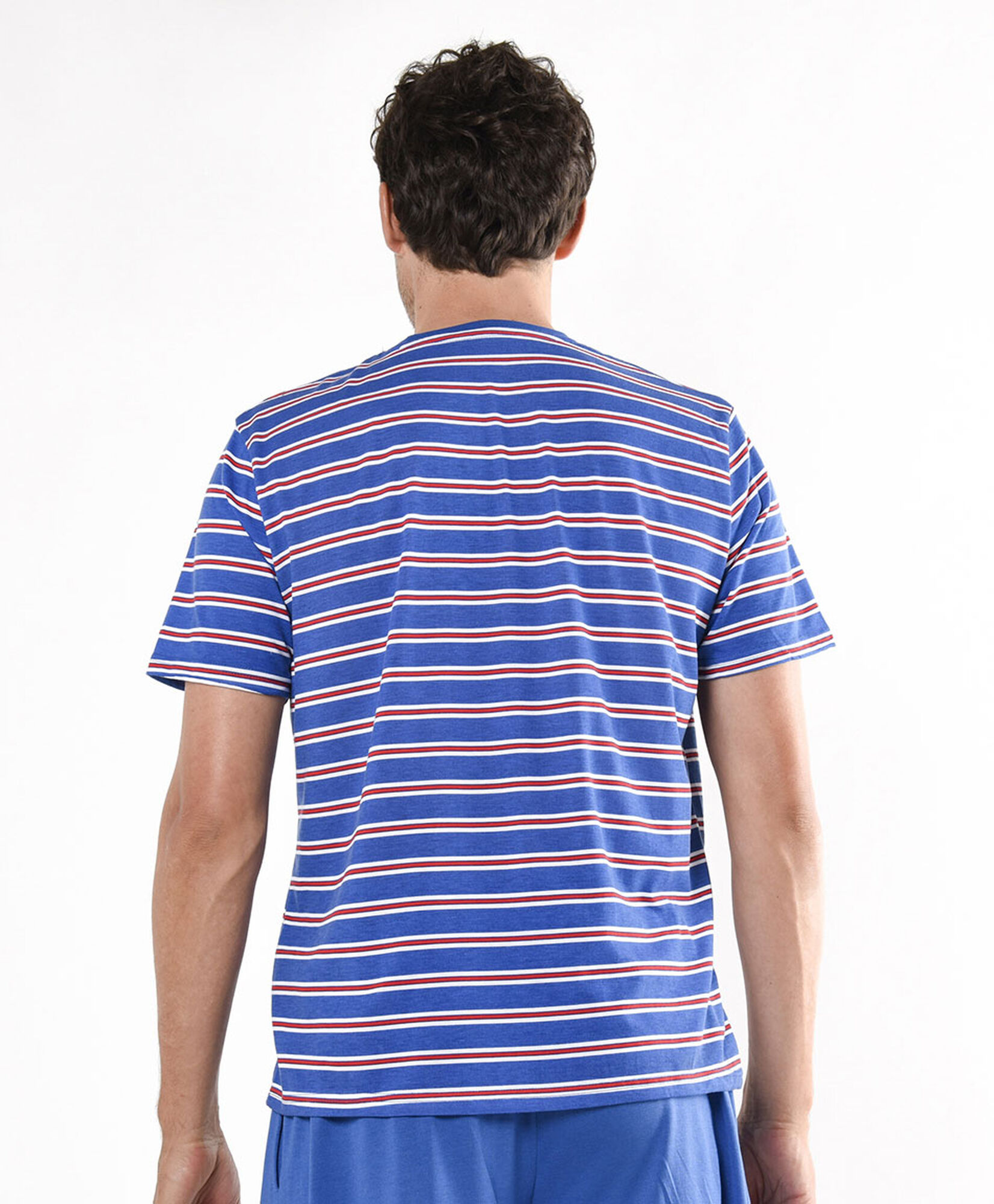 Pijama hombre líneas bicolor Pijama hombre líneas bicolor