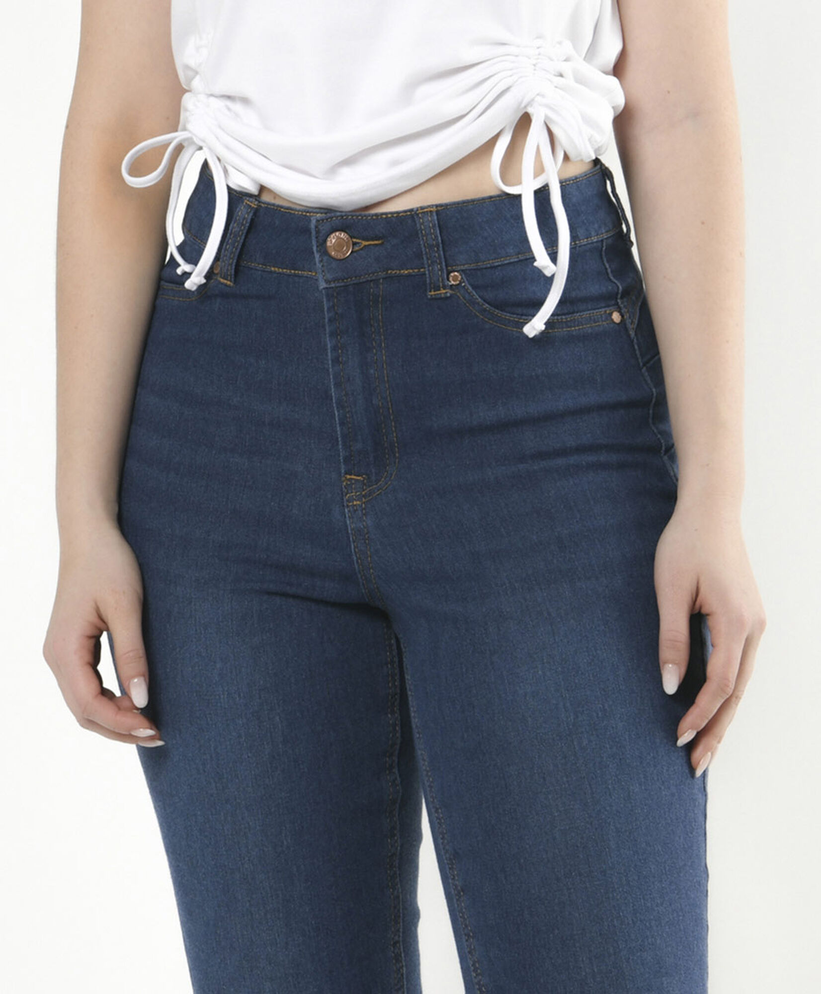 Jeans mujer liso clásico skinny fit Jeans mujer liso clásico skinny fit