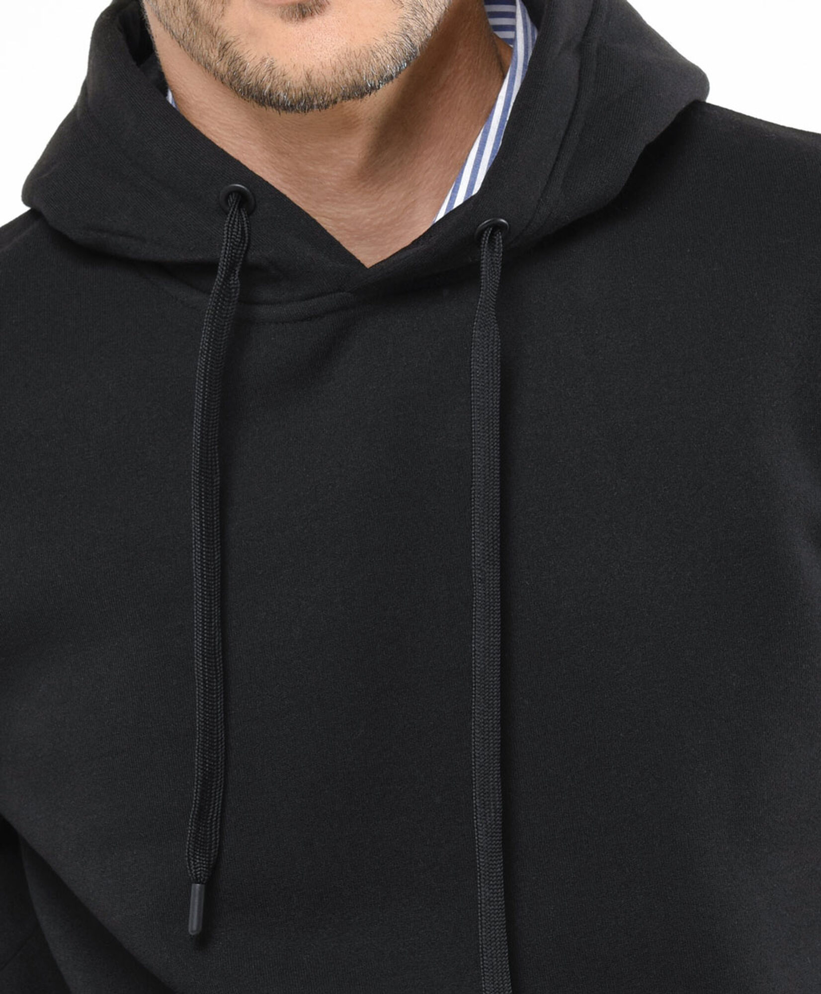 Polerón hombre liso capucha Polerón hombre liso capucha