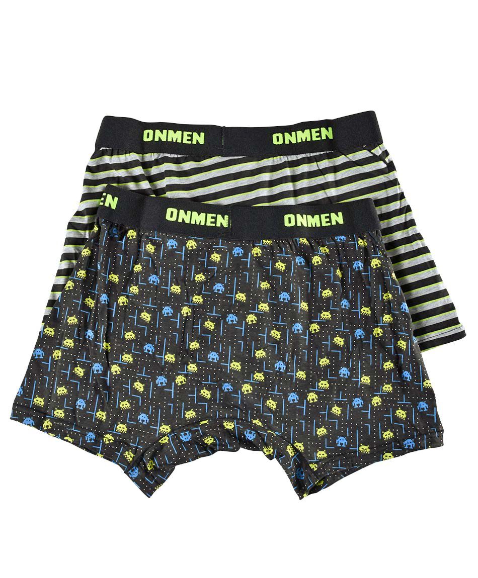 Boxer estampado pack 2