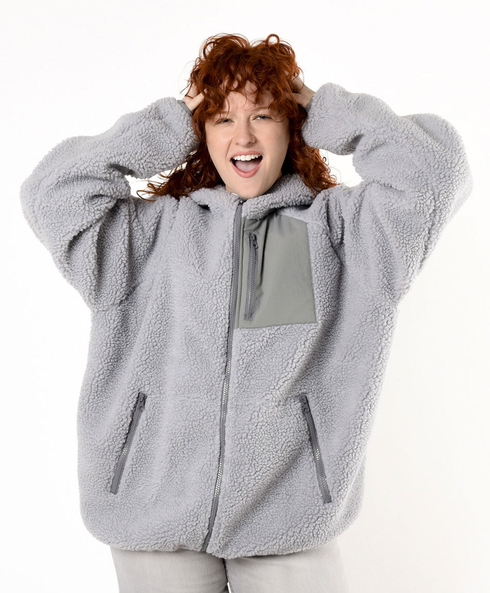 Chaqueta mujer chiporro oversize Chaqueta mujer chiporro oversize