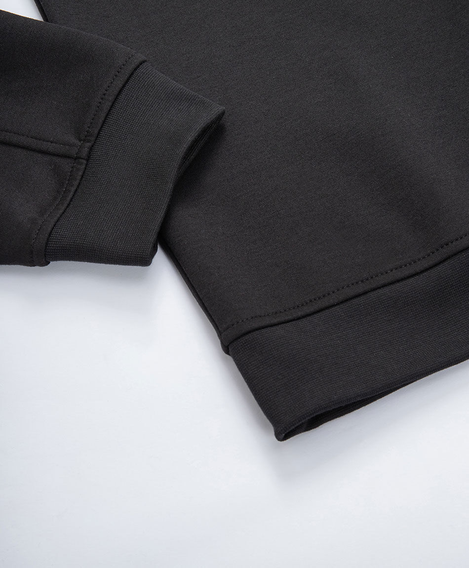 Poler&oacute;n hombre cuello redondo black