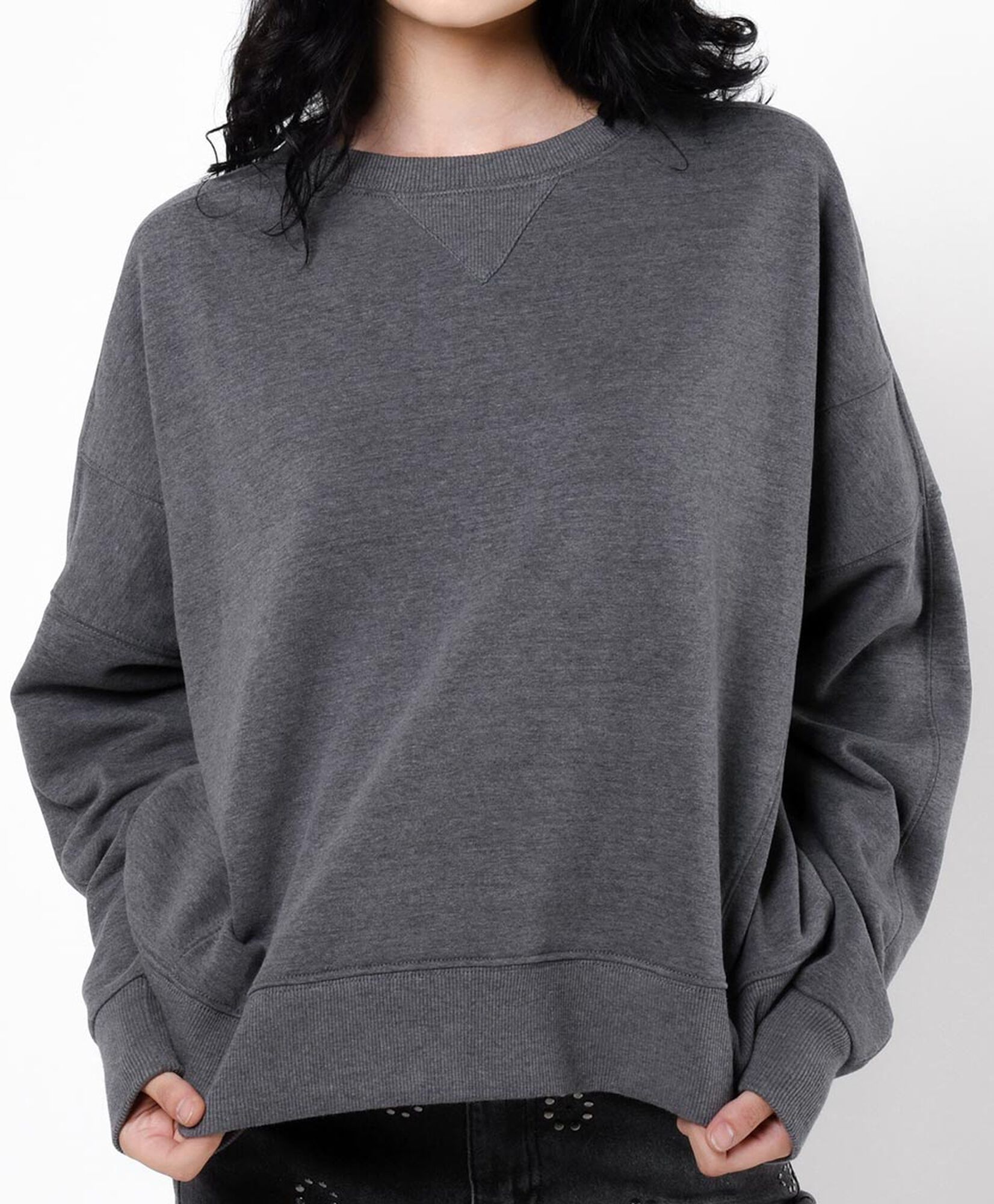 Polerón mujer liso oversize Polerón mujer liso oversize