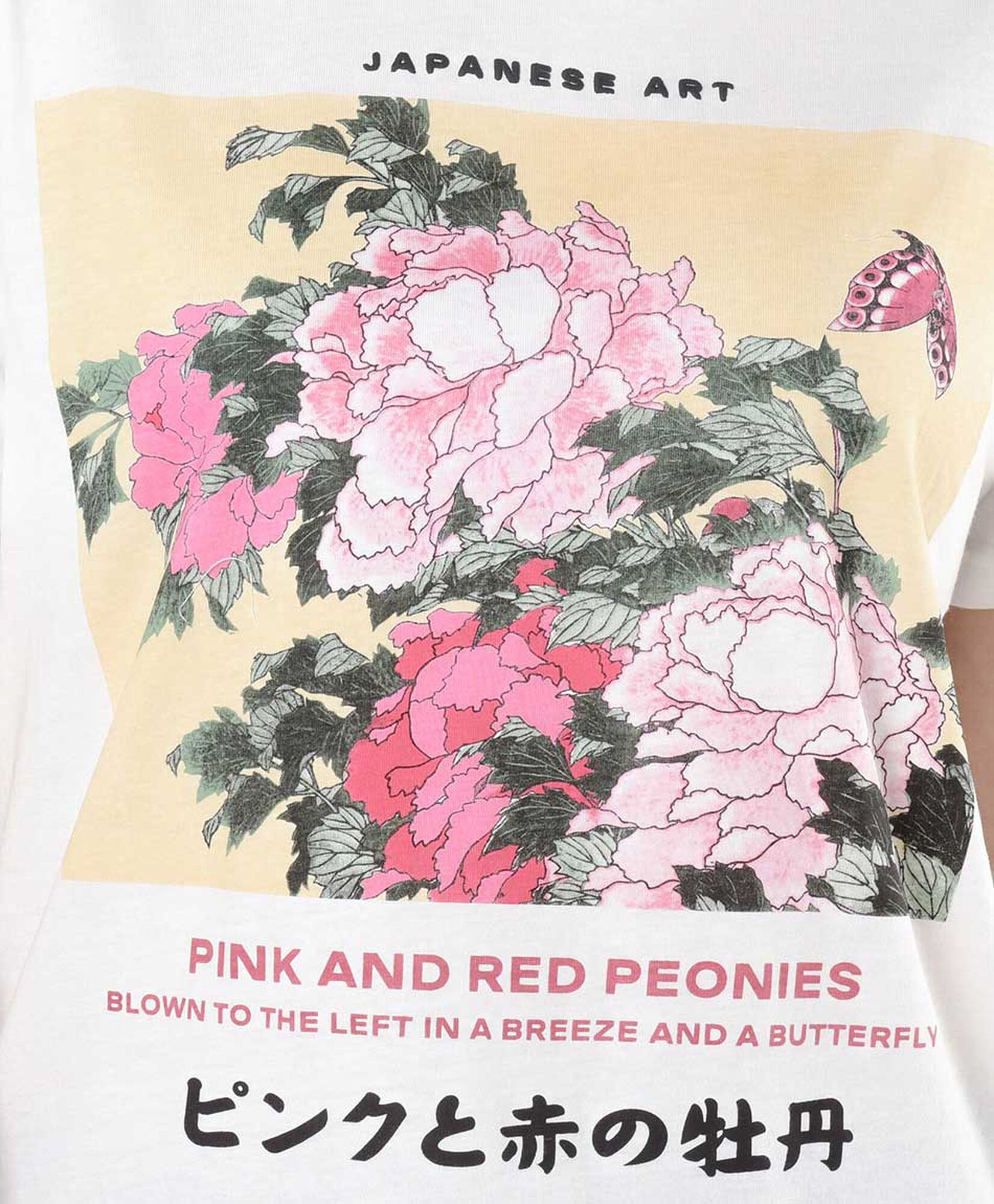 Polera mujer estampado japonés Polera mujer estampado japonés
