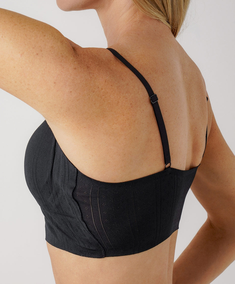 Bralette mujer seamless jacquard