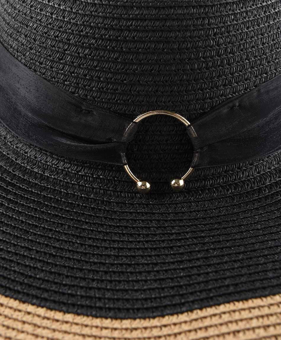 Sombrero mujer bicolor