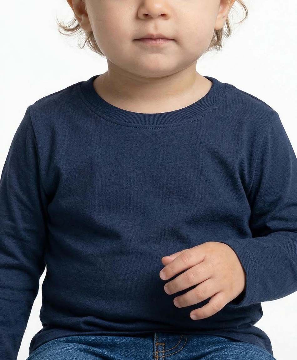Polera beb&eacute; b&aacute;sica manga larga