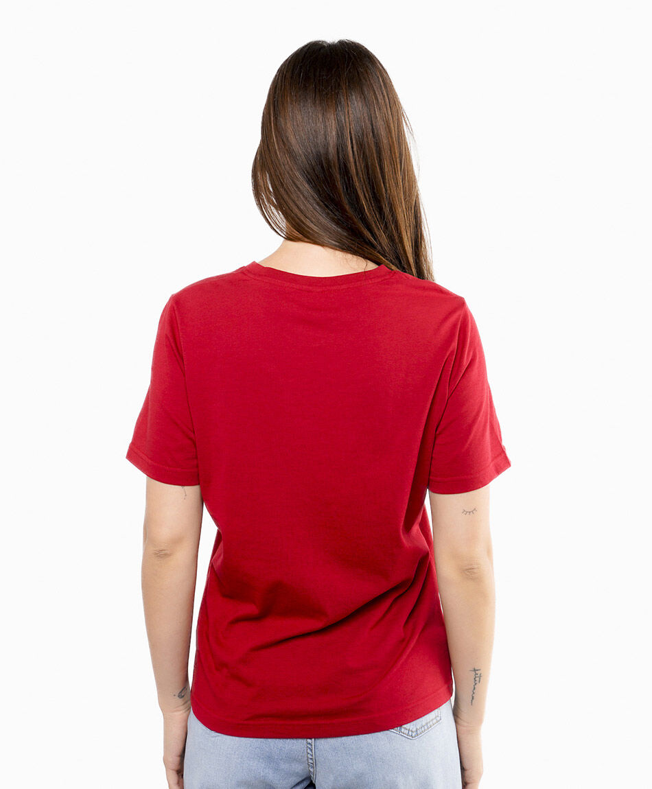 Polera mujer casual urbana red