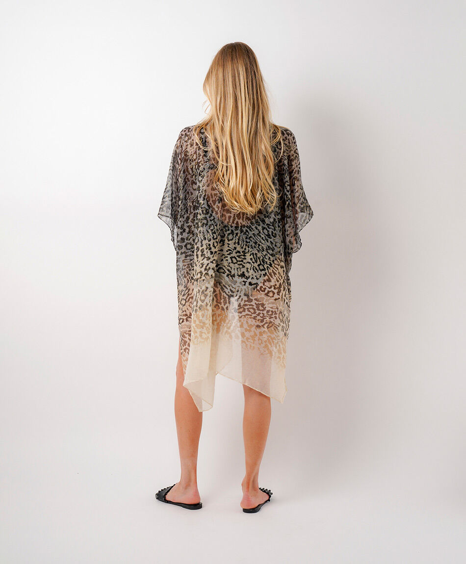 Pareo mujer animal print