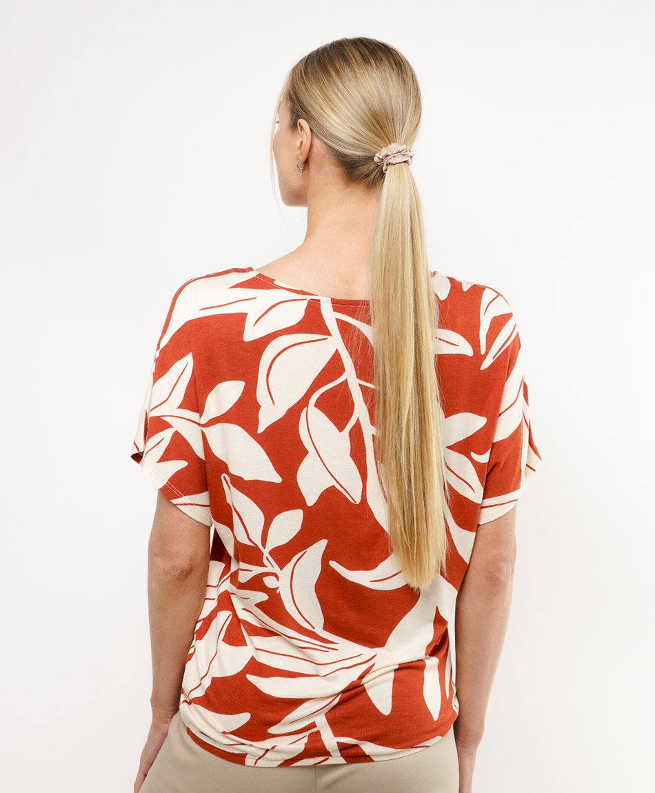 Polera mujer tropical