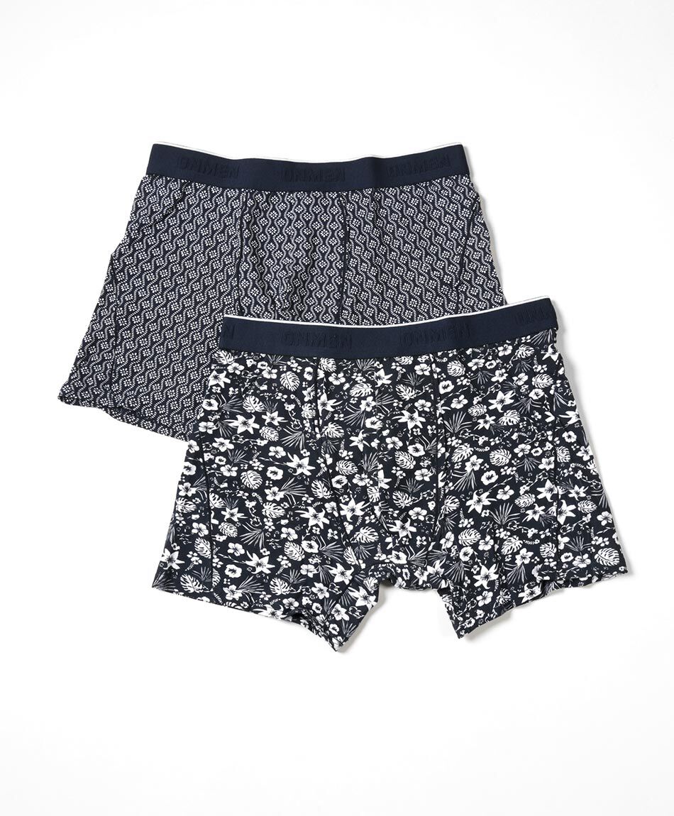 Pack 2 boxer hombre floreado