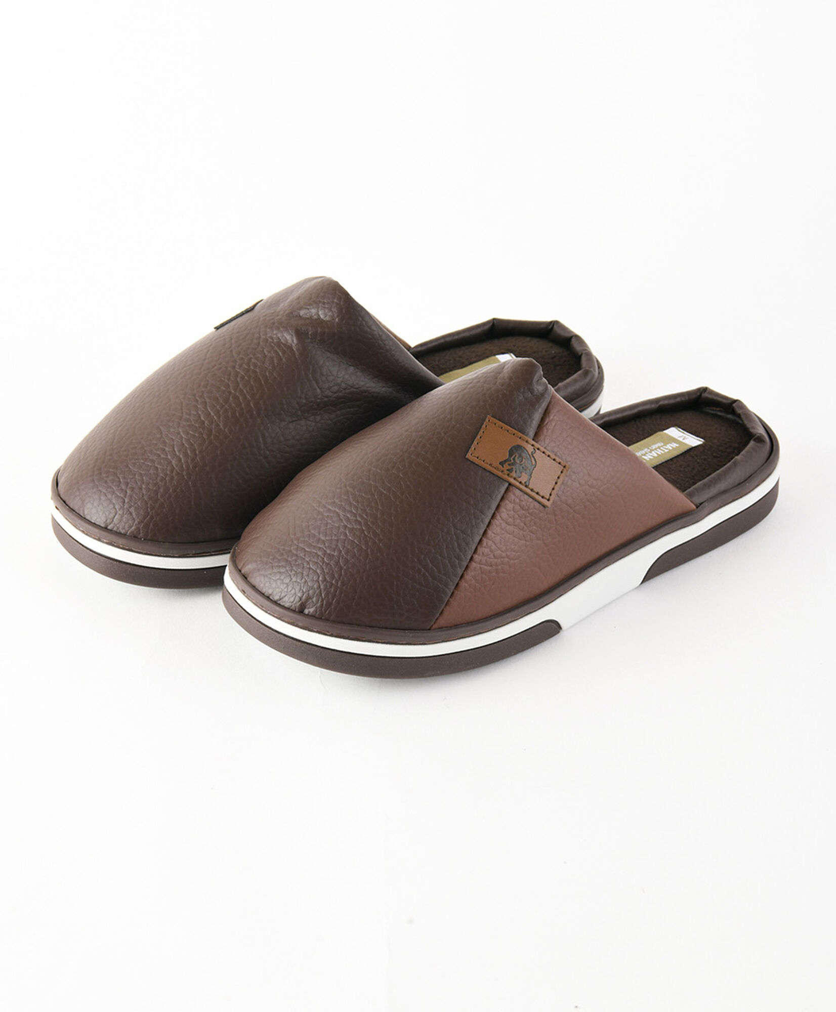 Pantufla hombre estilo cuerina Pantufla hombre estilo cuerina
