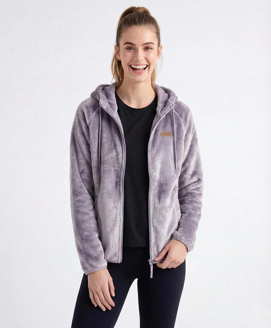 Polar deportivo mujer plush morado