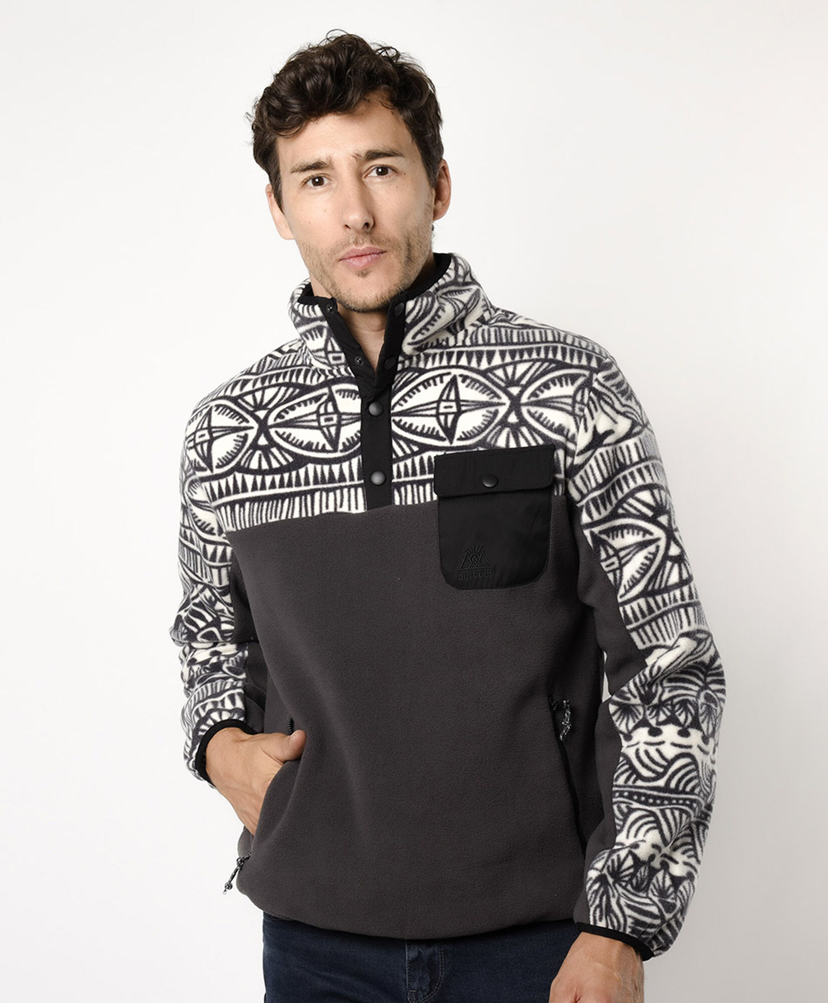 Polar hombre estampado Polar hombre estampado