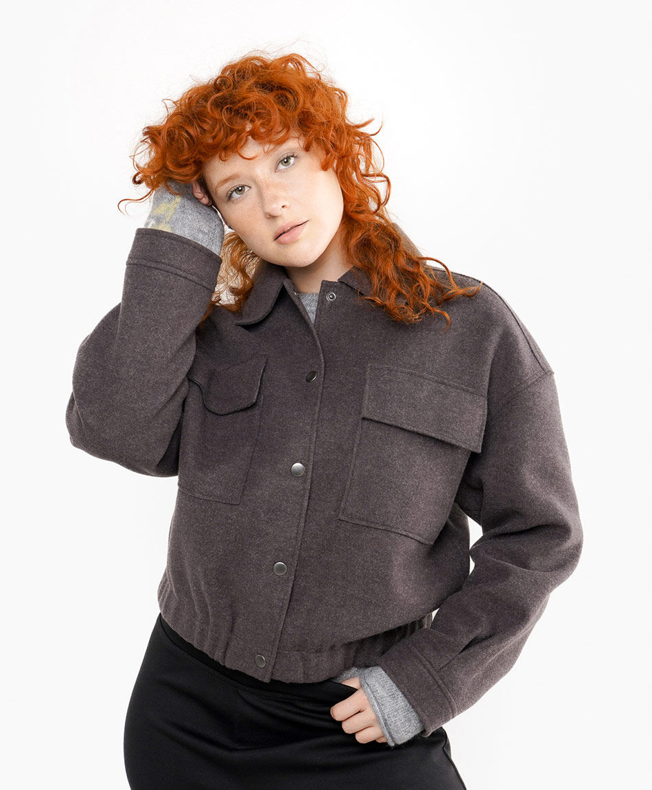 Campera mujer estilo retro moderna