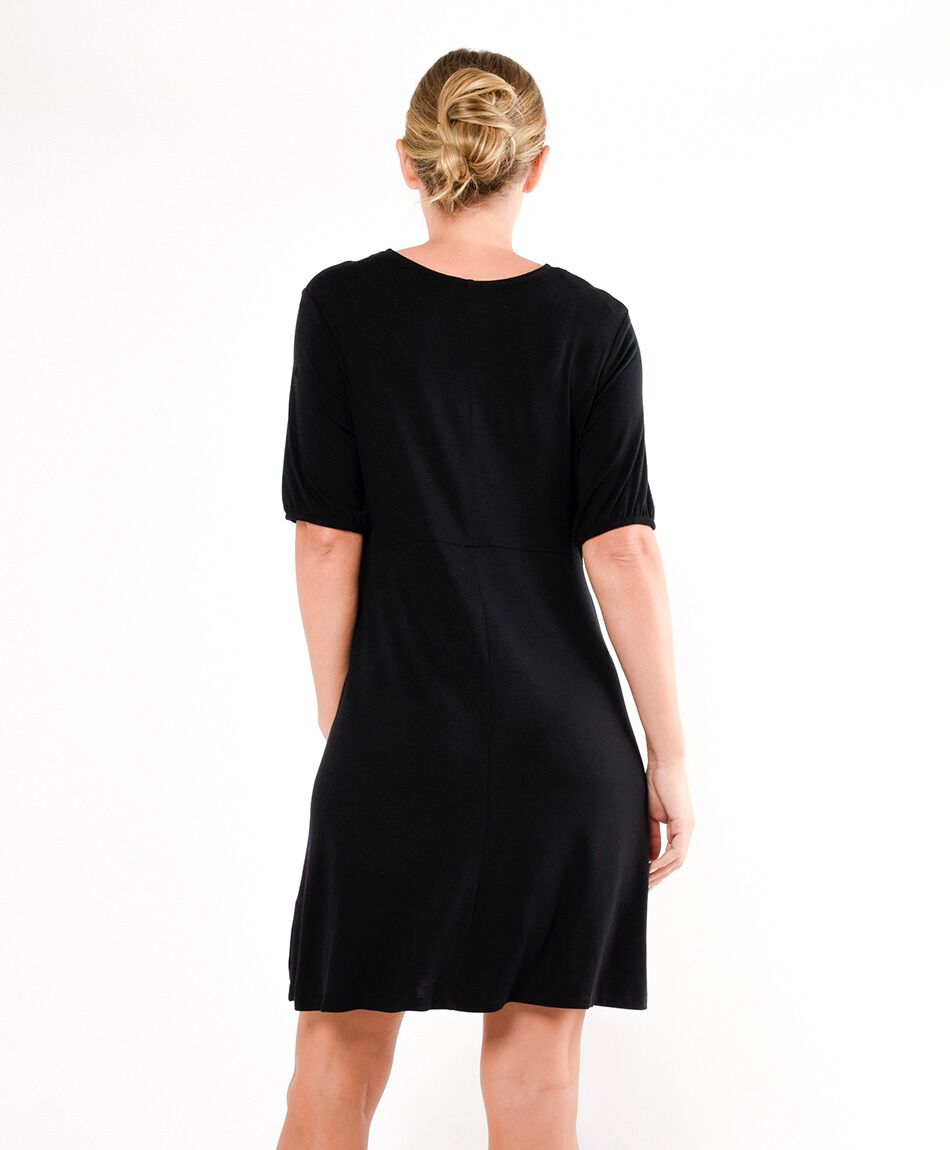 Vestido mujer cl&aacute;sico liso